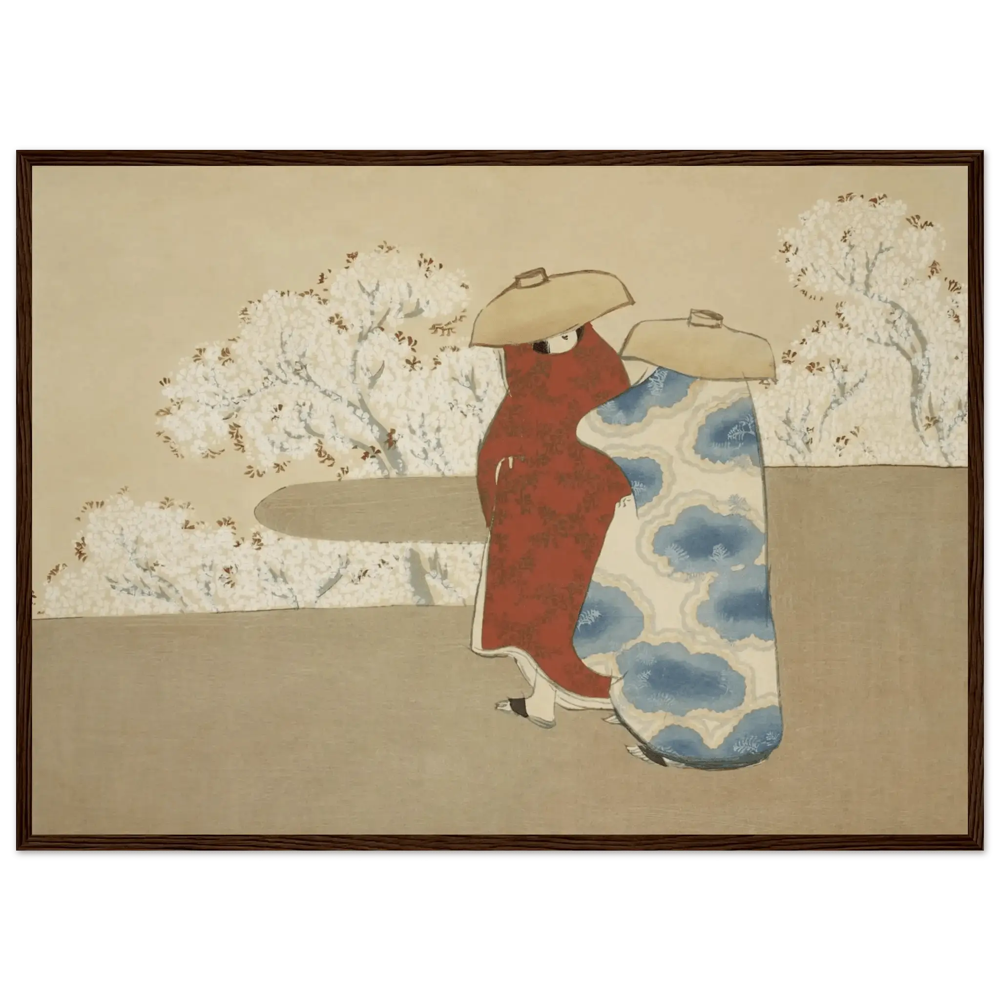 Hanami im Frühling - Gerahmte Eleganz - HINORI