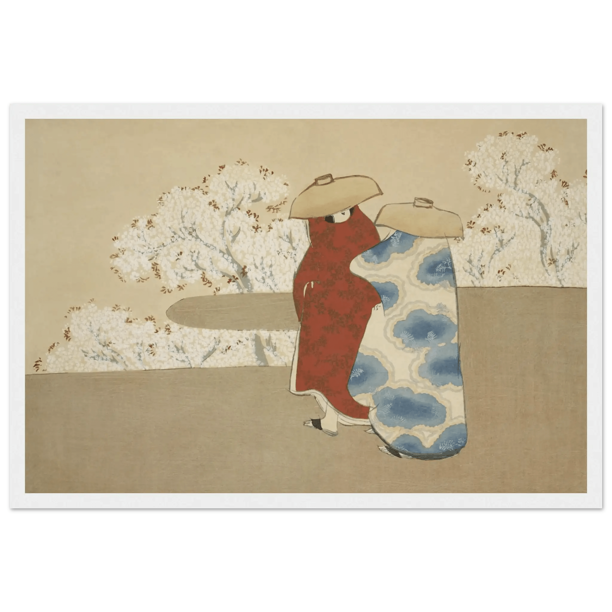 Hanami im Frühling - Gerahmte Eleganz - HINORI