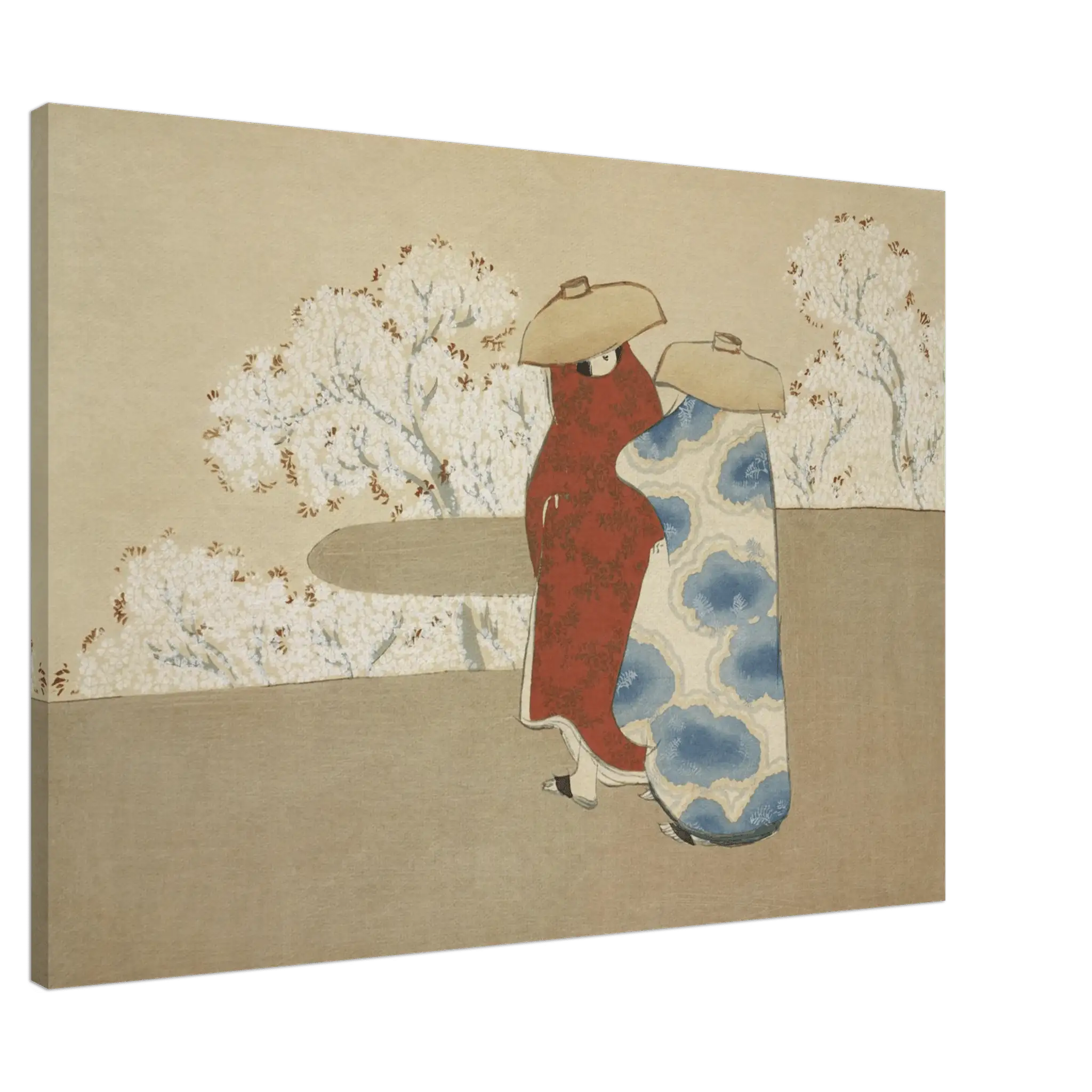 Hanami im Frühling - Leinwand Edition - HINORI