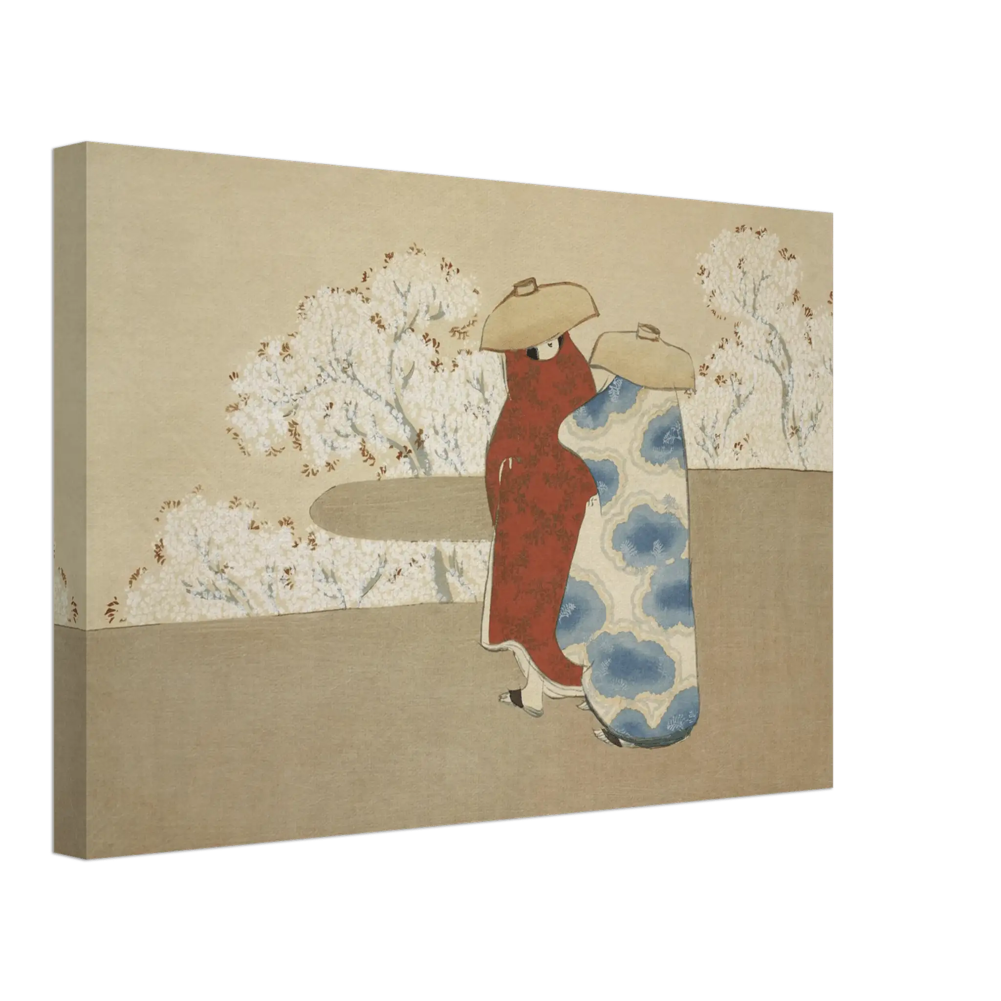 Hanami im Frühling - Leinwand Edition - HINORI