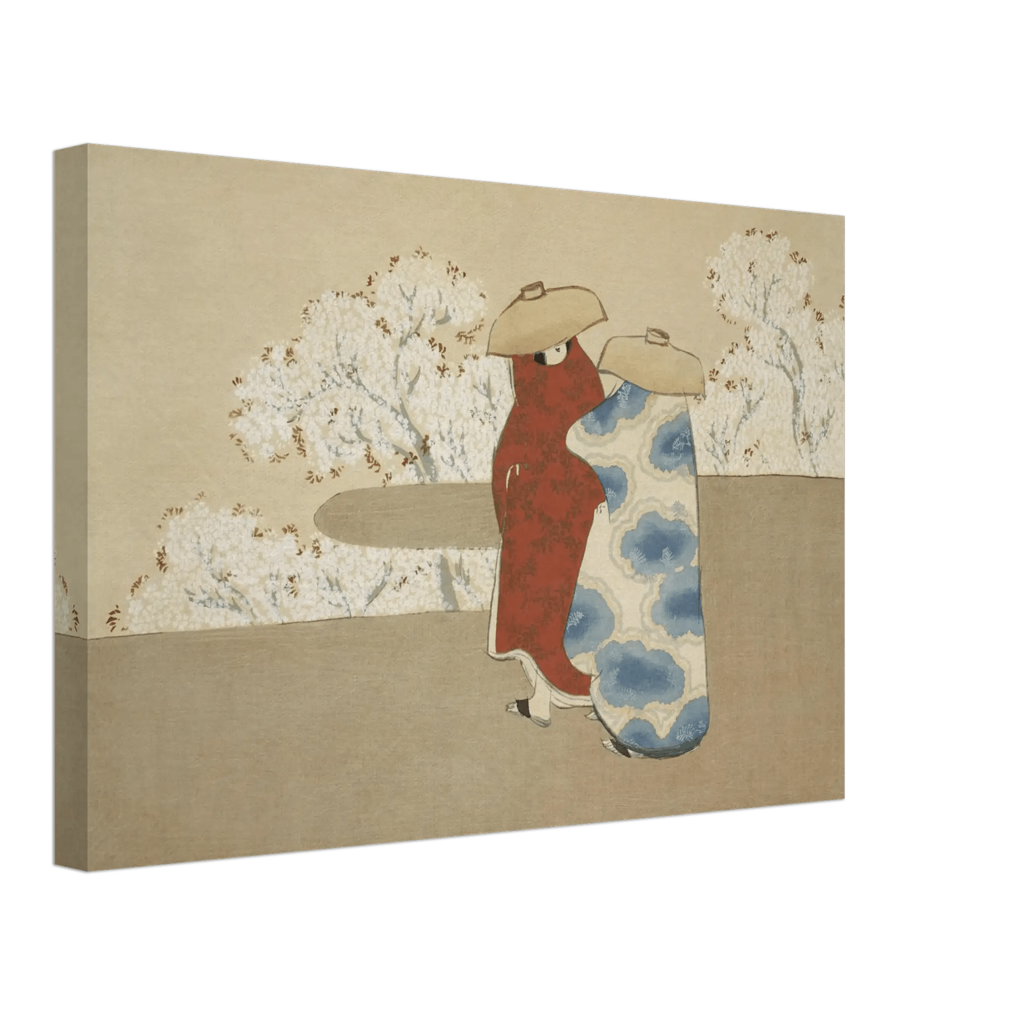 Hanami im Frühling - Leinwand Edition - HINORI