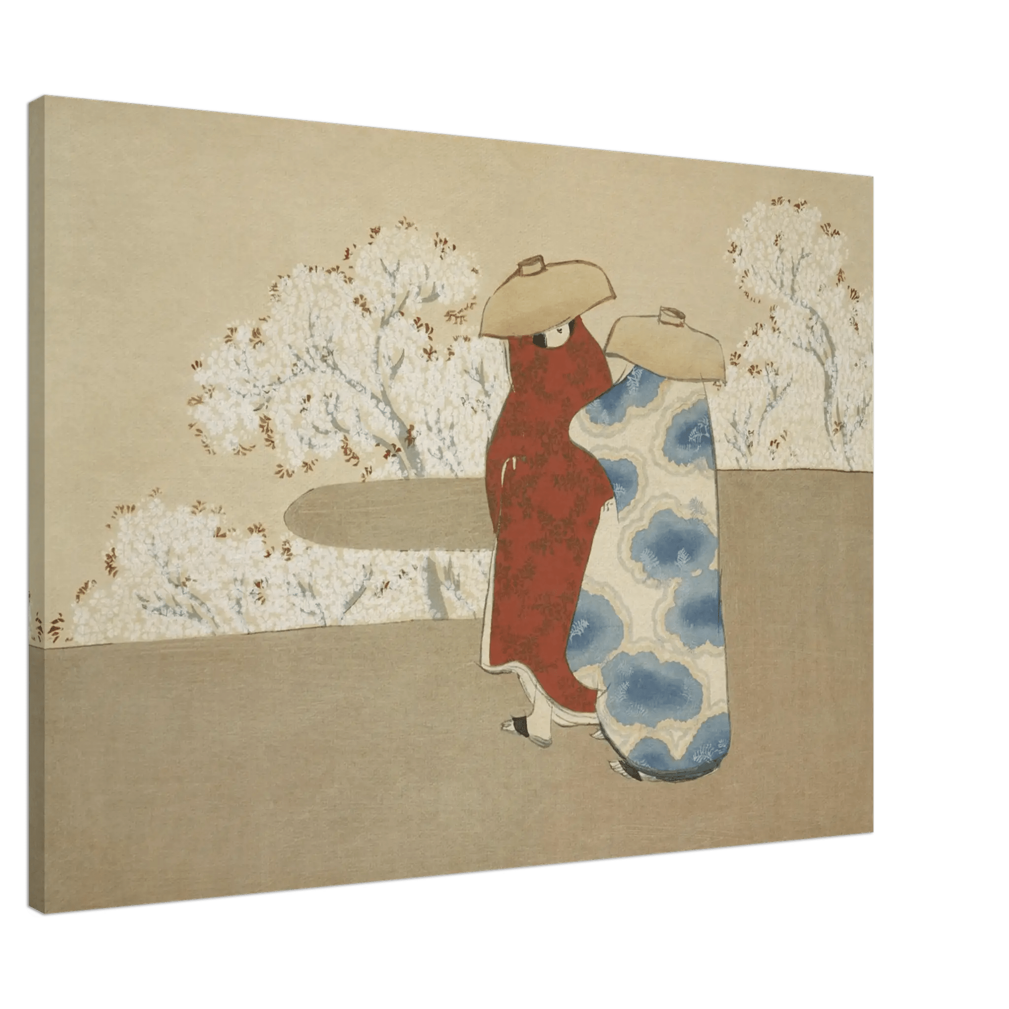 Hanami im Frühling - Leinwand Edition - HINORI