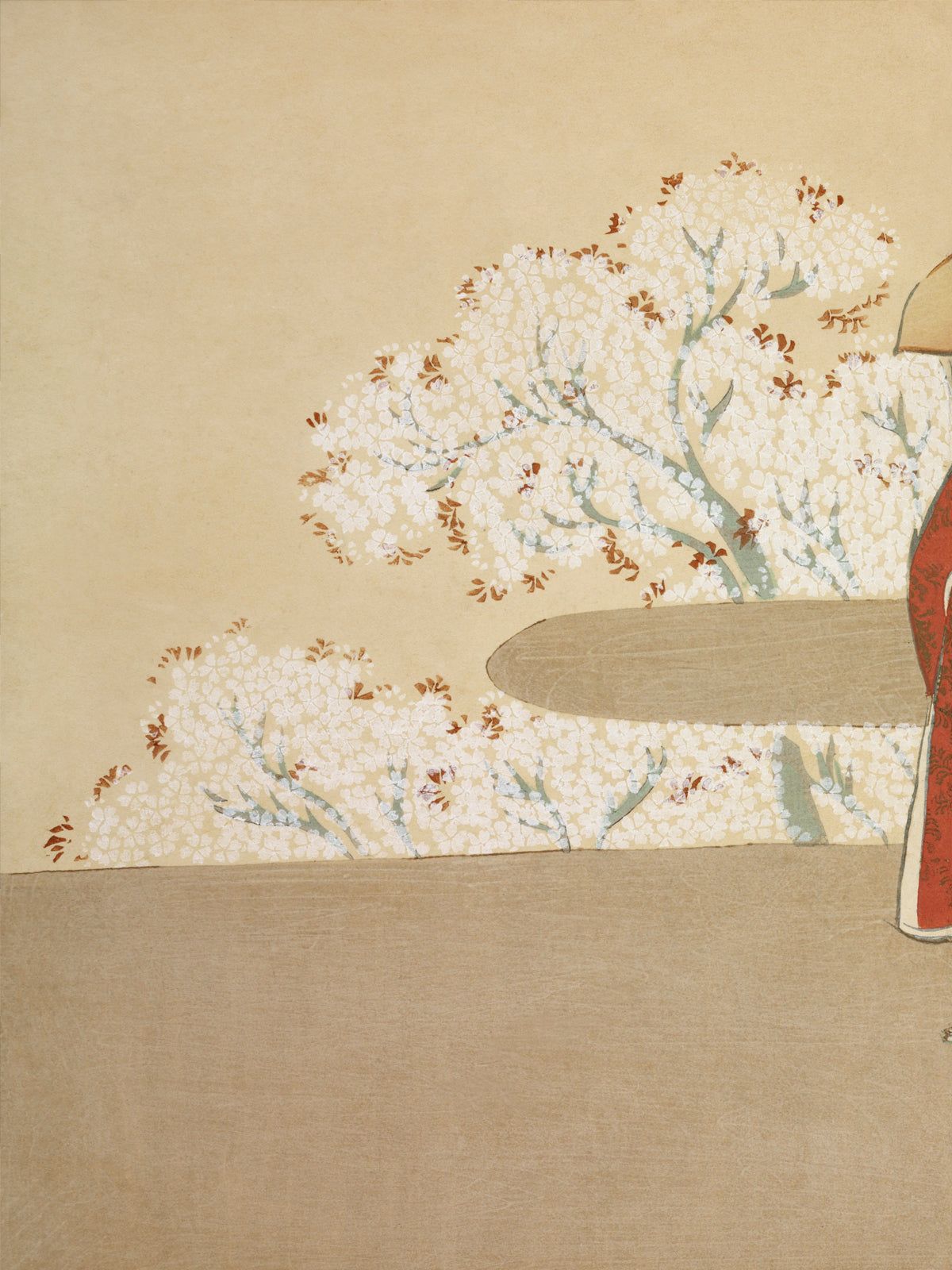 Hanami im Frühling - Gerahmte Eleganz