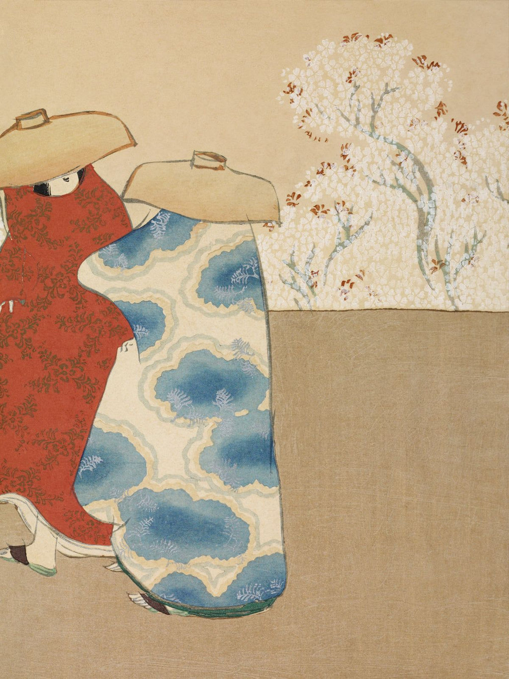 Hanami im Frühling - Gerahmte Eleganz