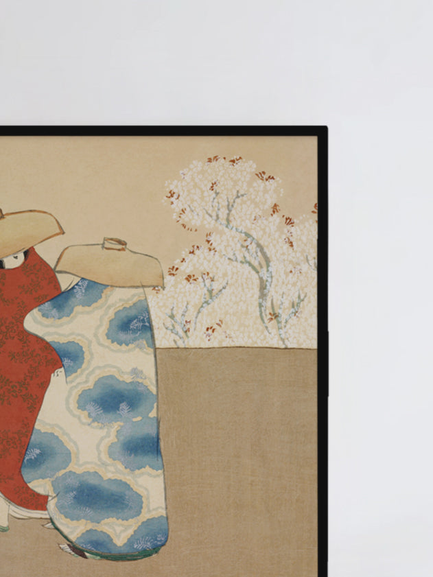 Hanami im Frühling - Gerahmte Eleganz