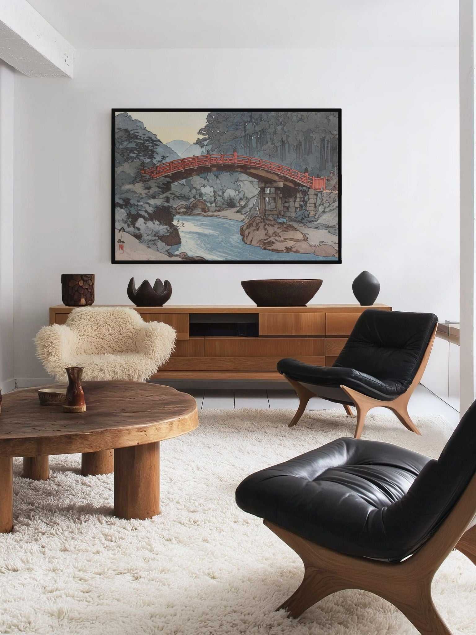 Die heilige Brücke - Gerahmte Eleganz