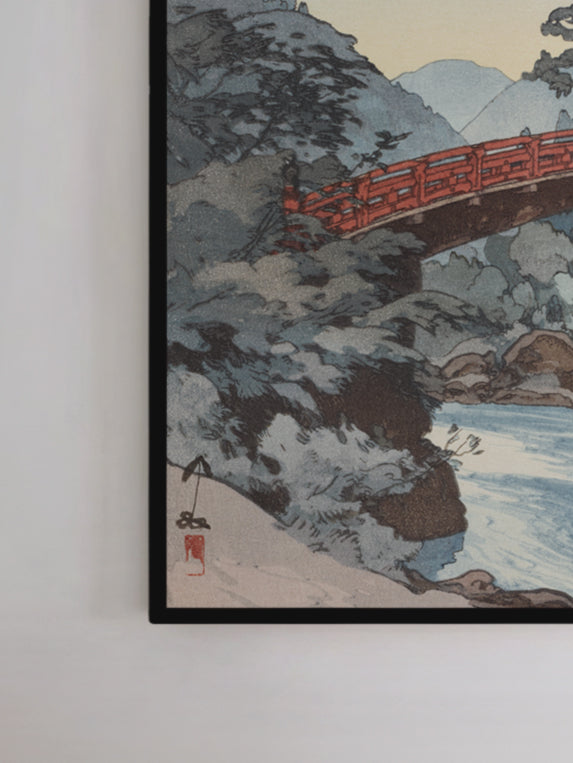 Die heilige Brücke - Gerahmte Eleganz