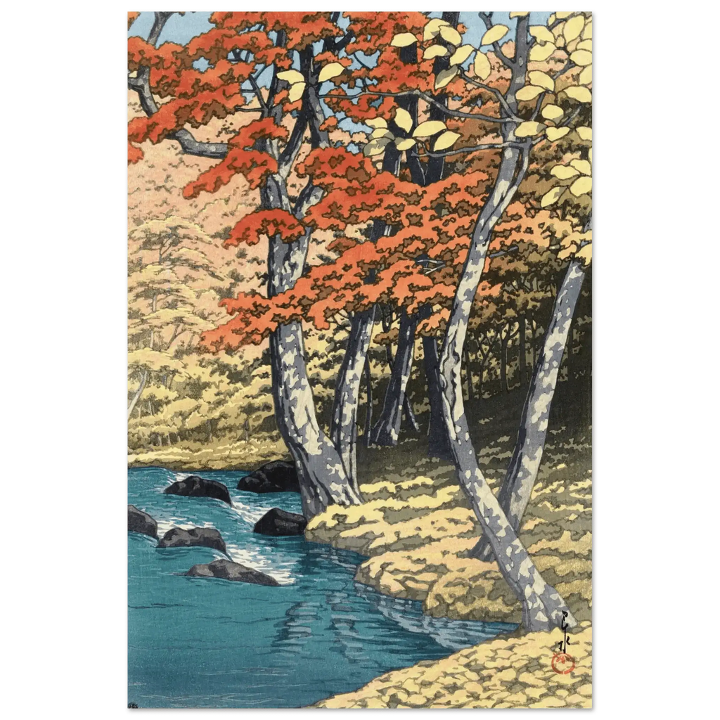 Herbst in Oirase - Fine Art Prints - HINORI