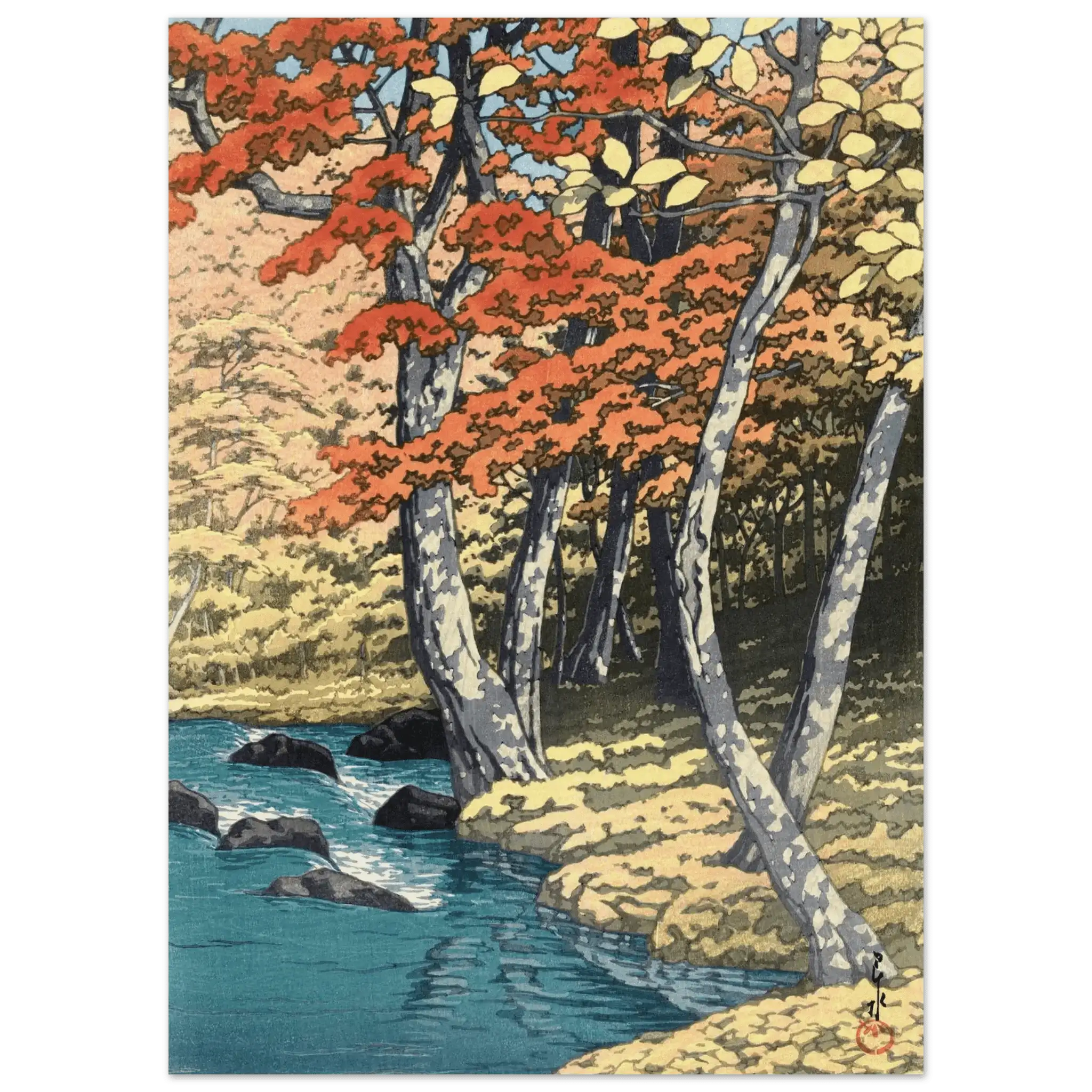 Herbst in Oirase - Fine Art Prints - HINORI