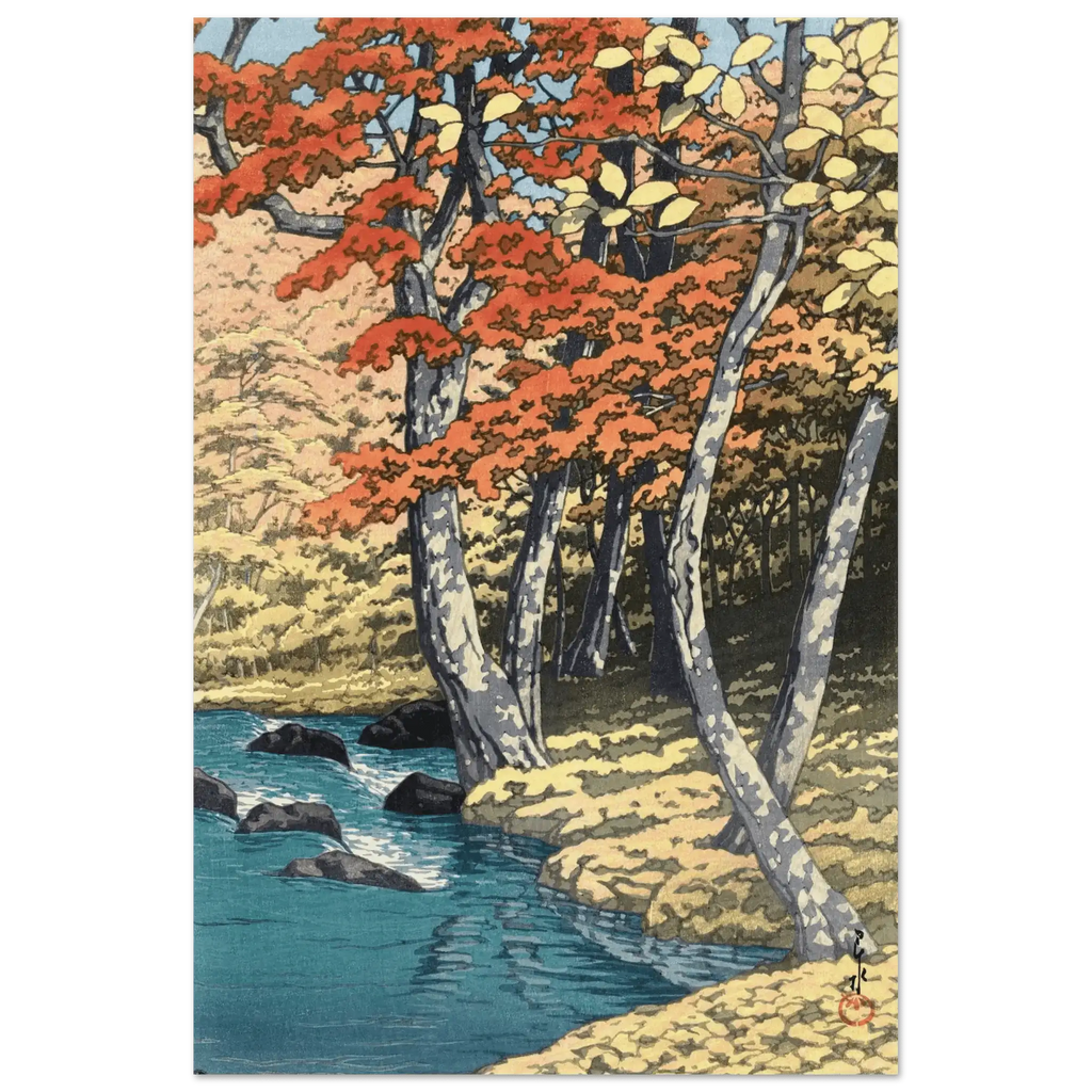 Herbst in Oirase - Fine Art Prints - HINORI