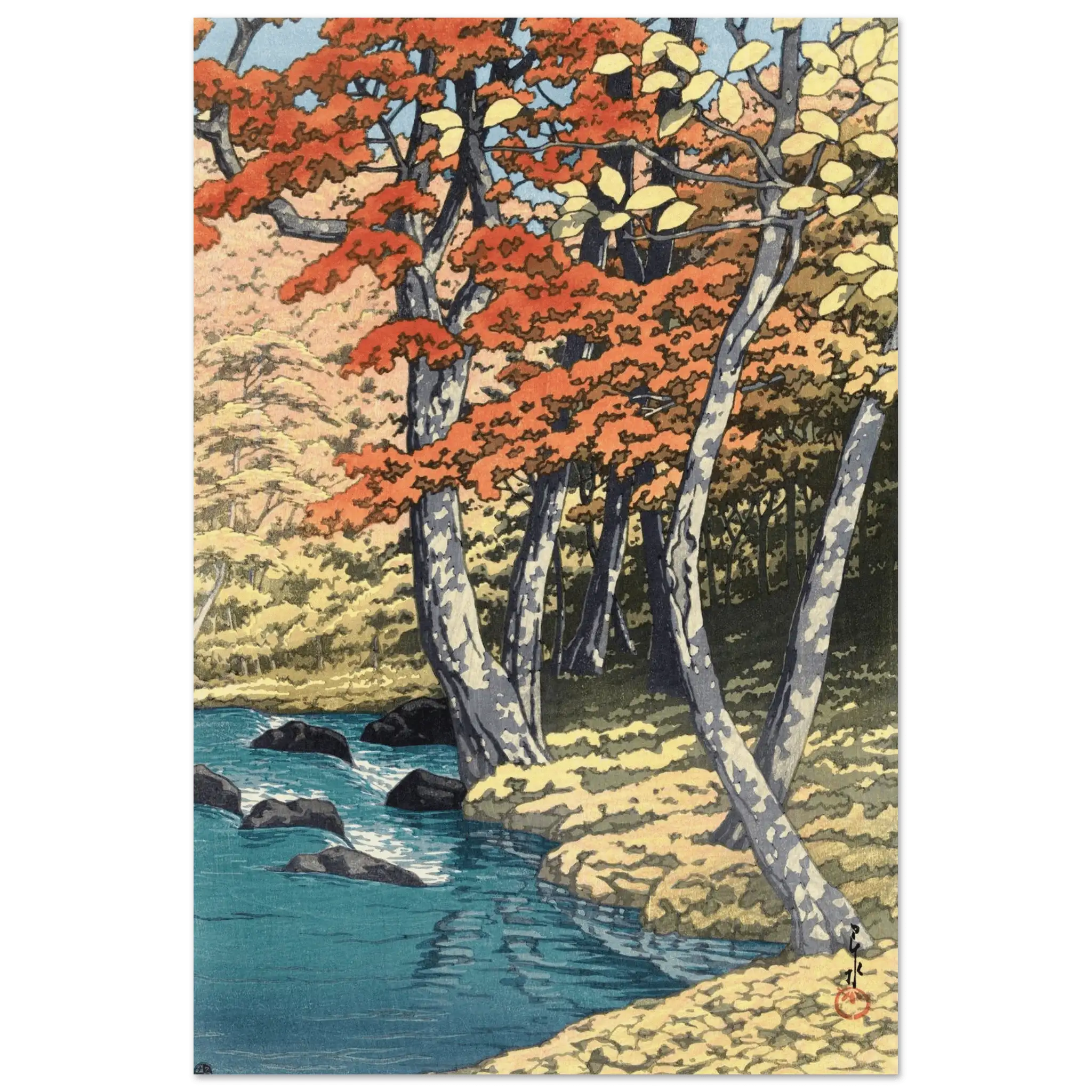 Herbst in Oirase - Fine Art Prints - HINORI