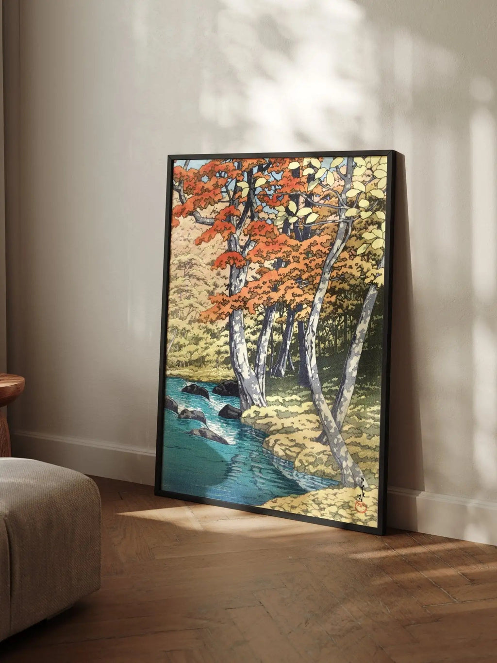 Herbst in Oirase - Gerahmte Eleganz - HINORI