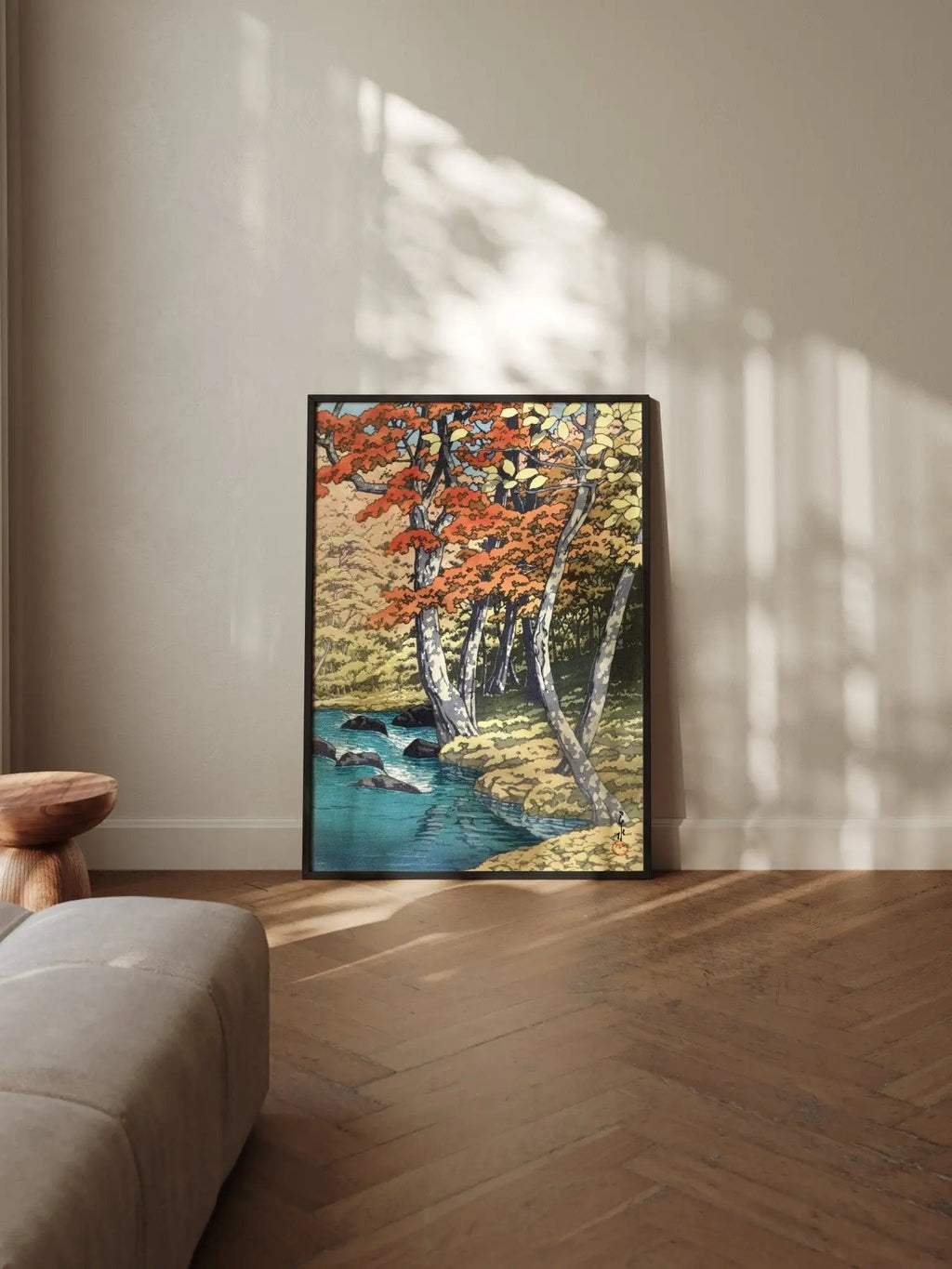 Herbst in Oirase - Gerahmte Eleganz - HINORI