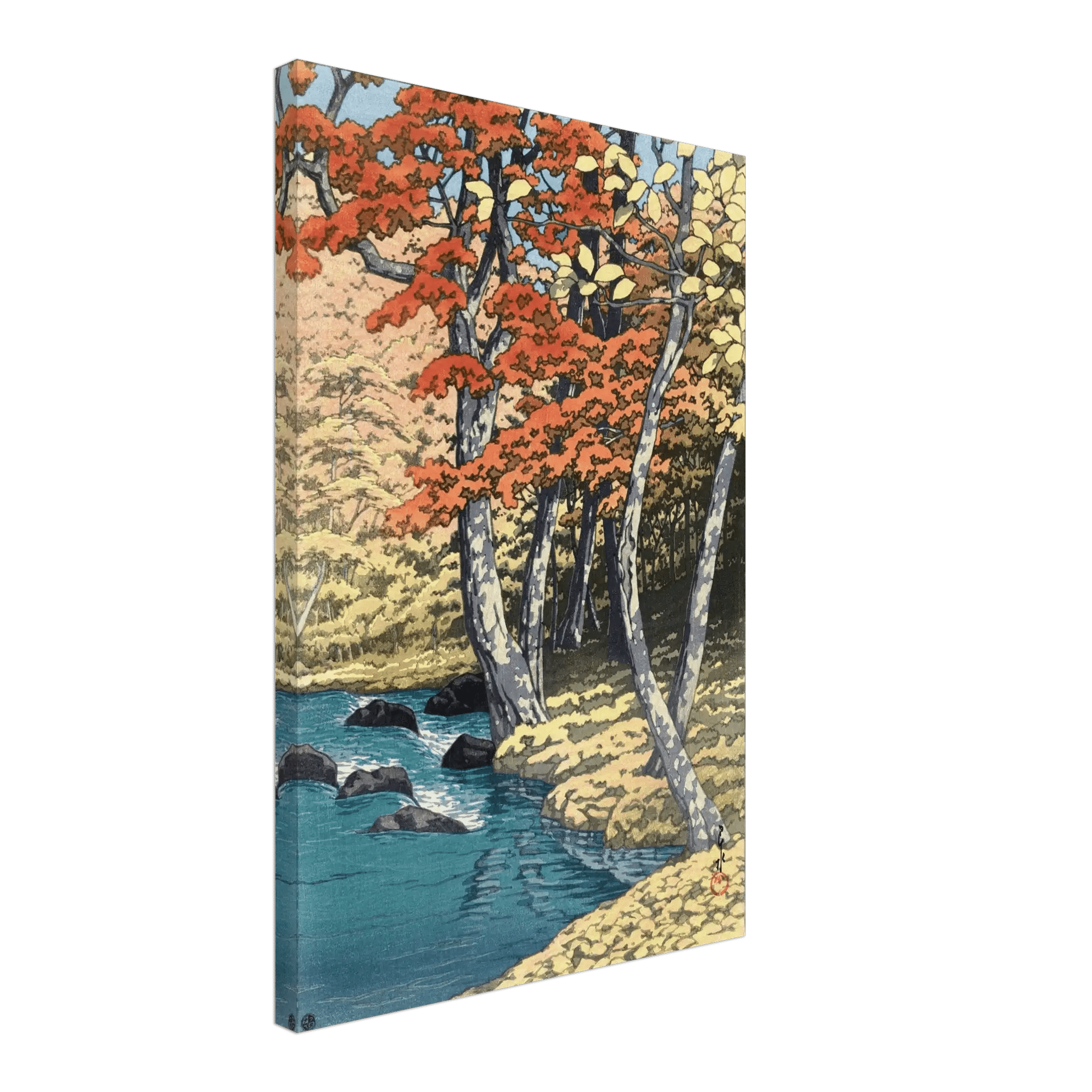 Herbst in Oirase - Leinwand Edition - HINORI