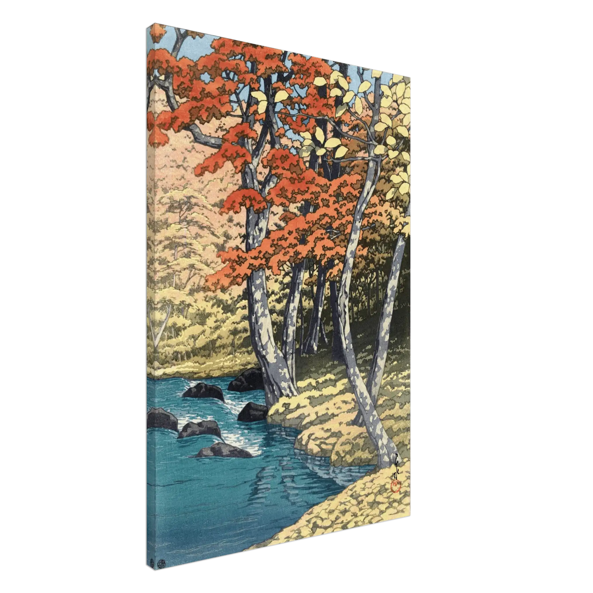 Herbst in Oirase - Leinwand Edition - HINORI