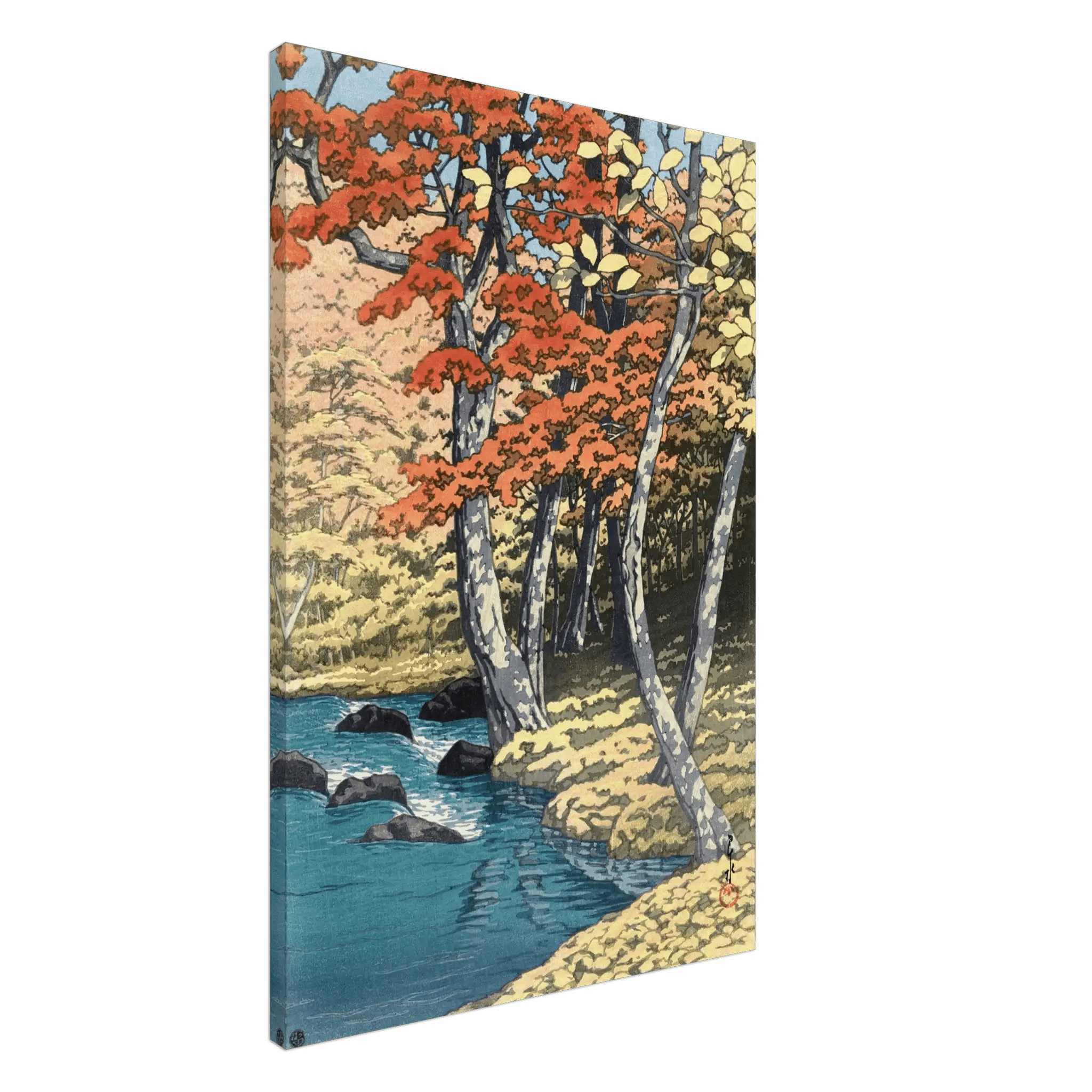 Herbst in Oirase - Leinwand Edition - HINORI