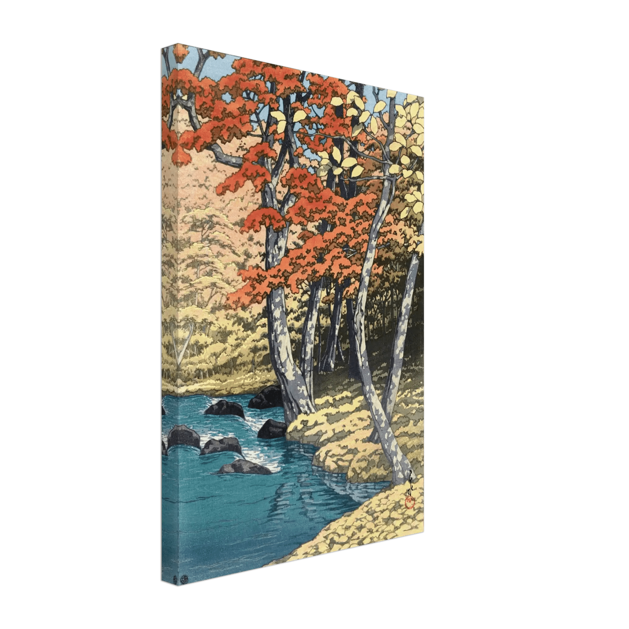 Herbst in Oirase - Leinwand Edition - HINORI