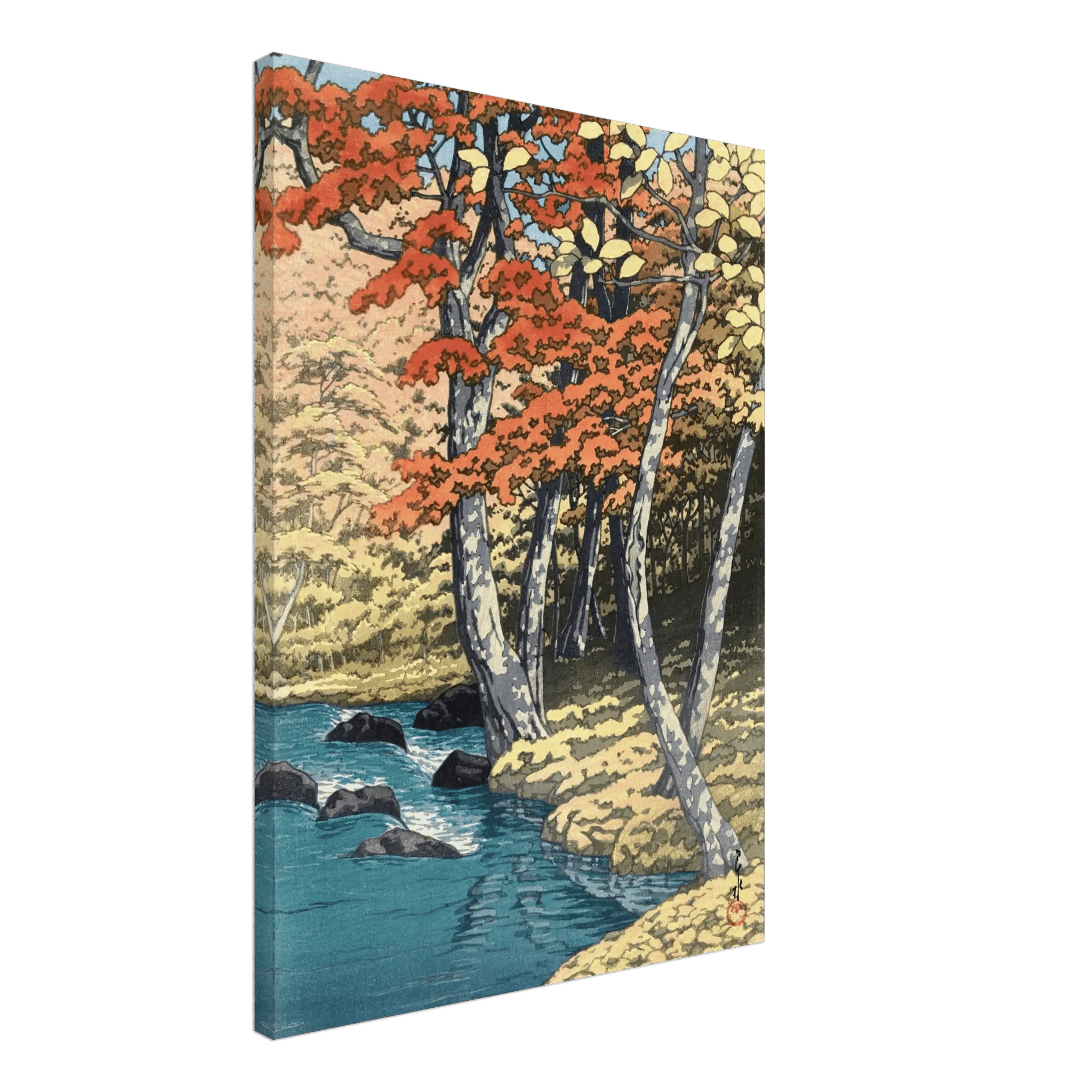 Herbst in Oirase - Leinwand Edition - HINORI