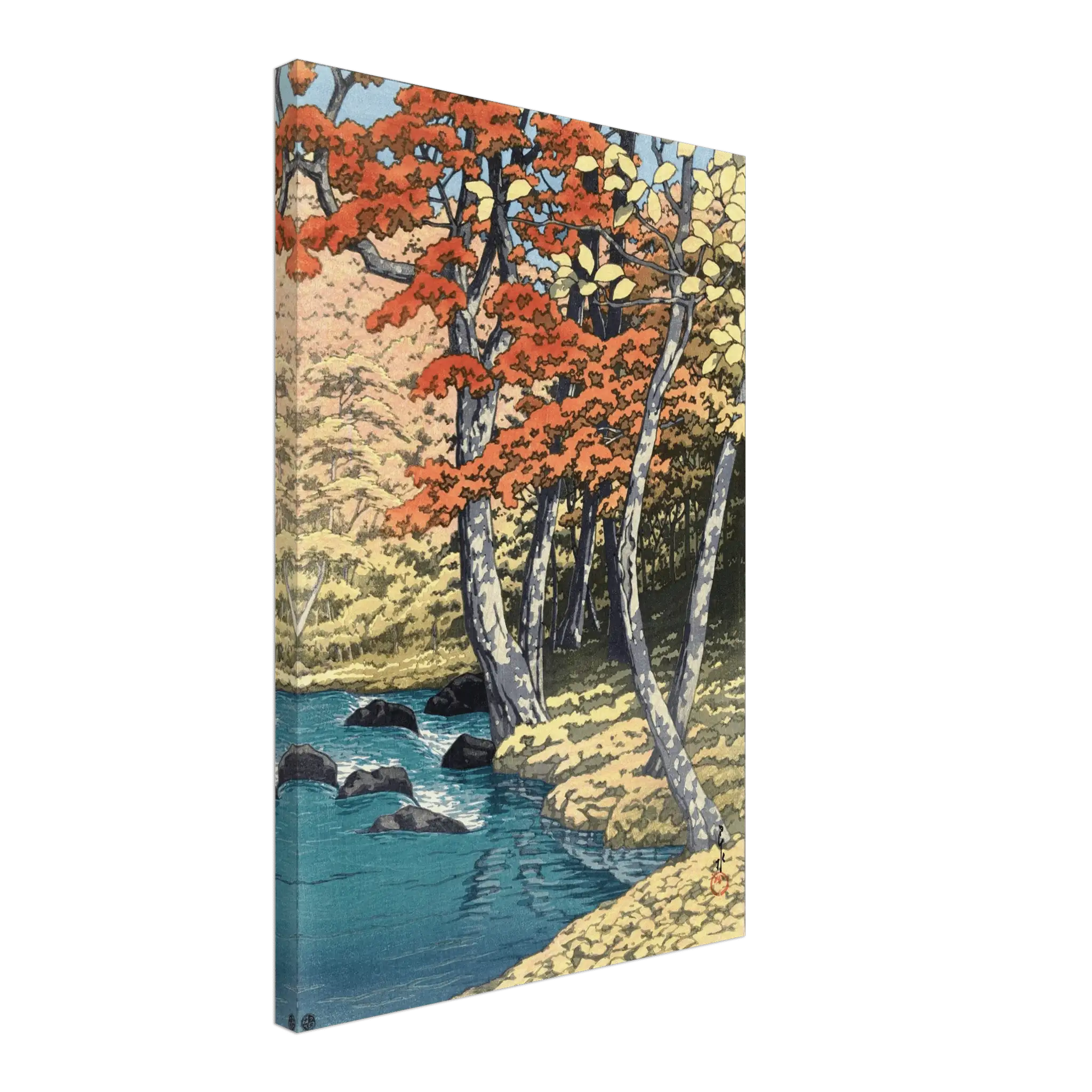 Herbst in Oirase - Leinwand Edition - HINORI