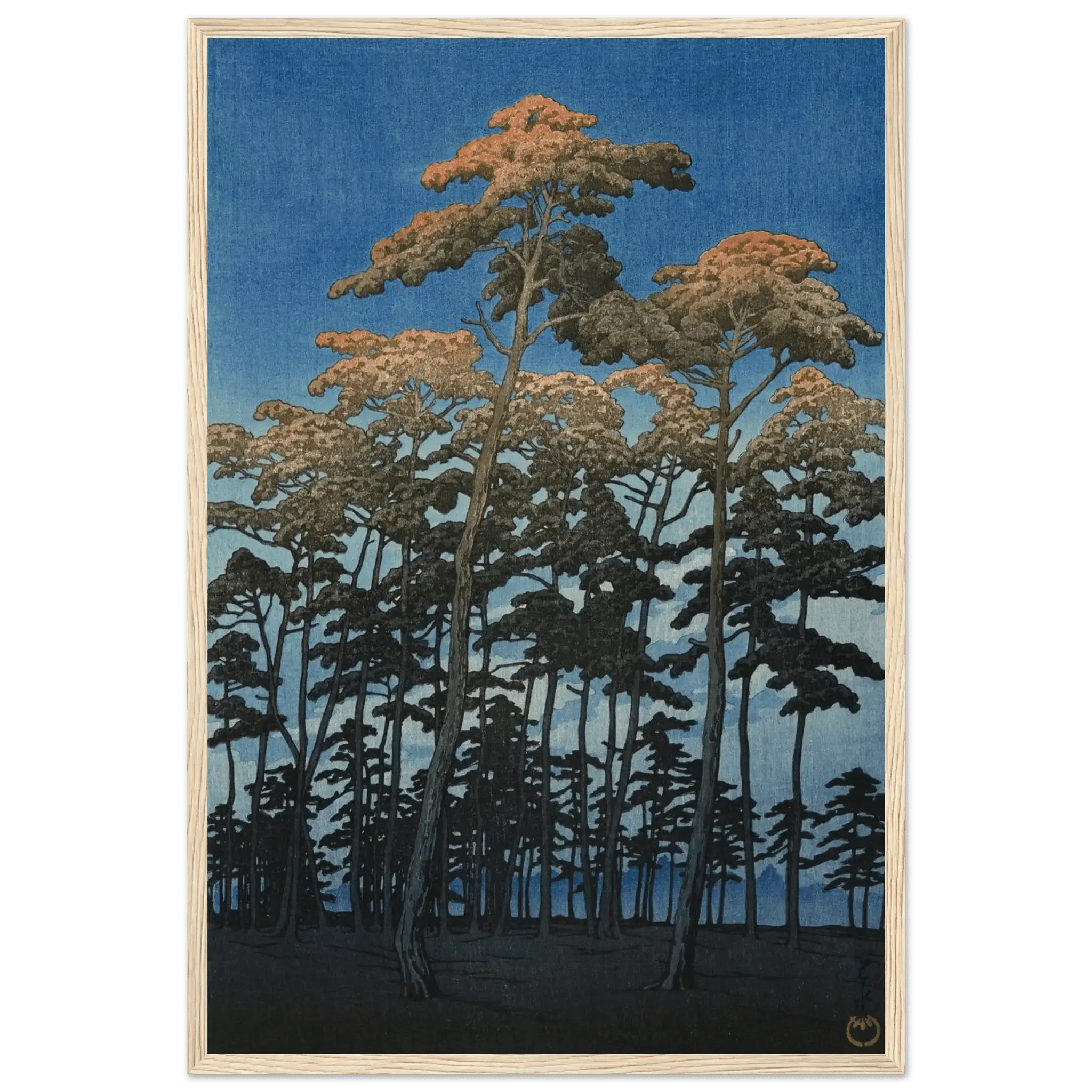 Hikawa - Park in Ōmiya - Gerahmte Eleganz - HINORI