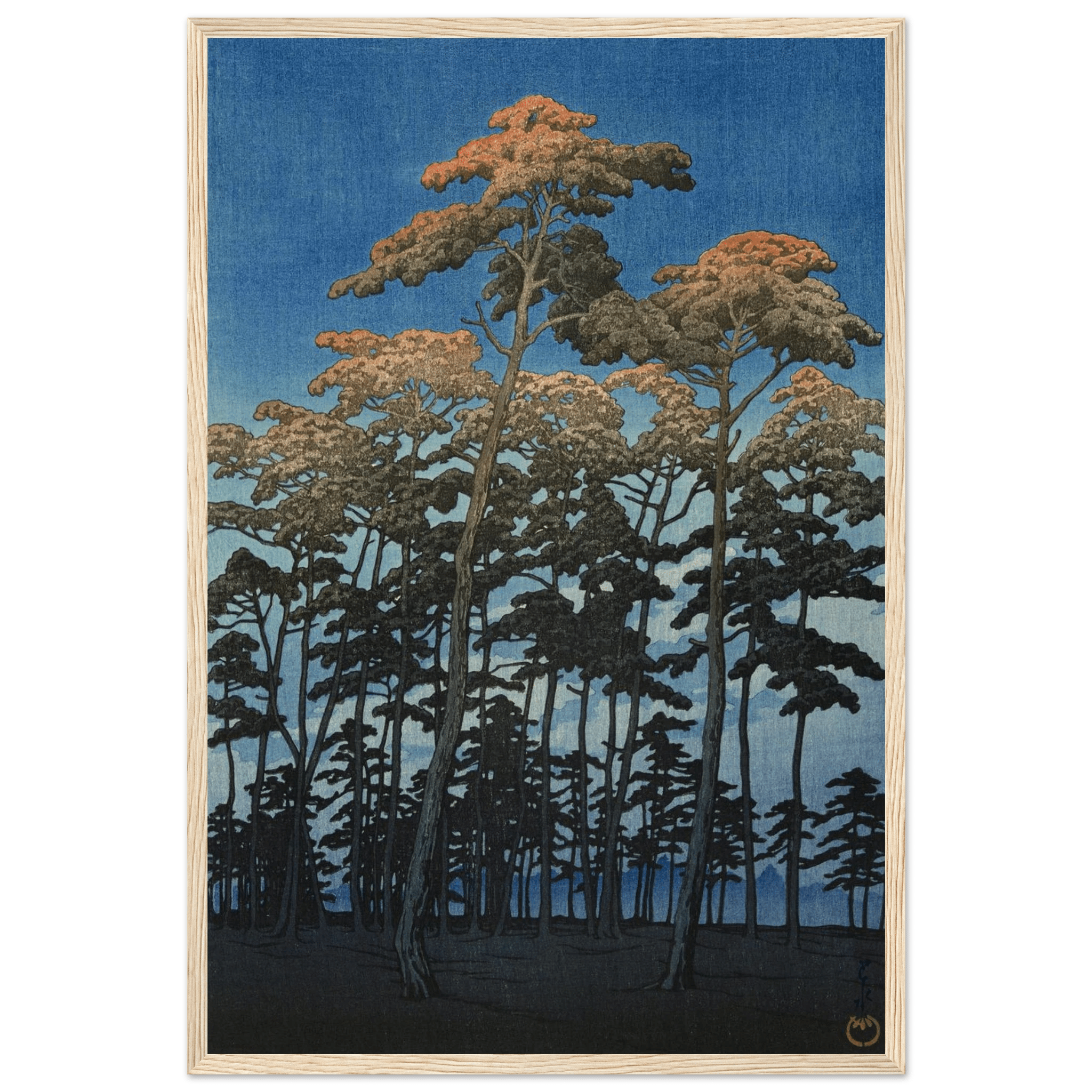 Hikawa - Park in Ōmiya - Gerahmte Eleganz - HINORI