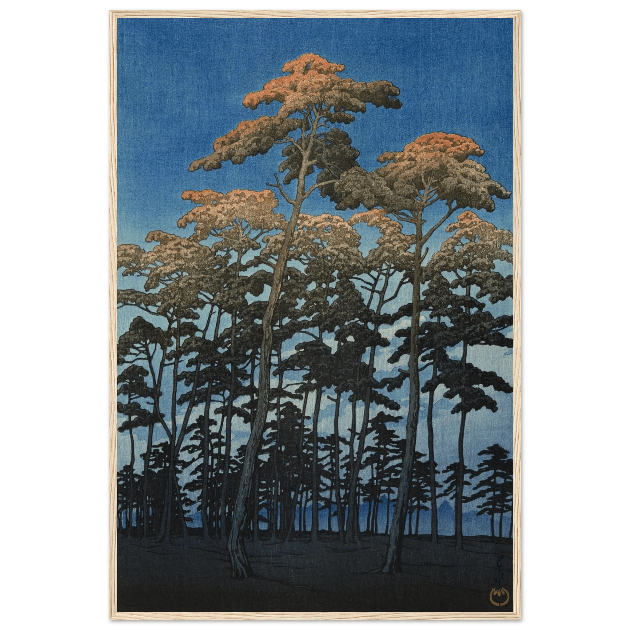 Hikawa - Park in Ōmiya - Gerahmte Eleganz - HINORI