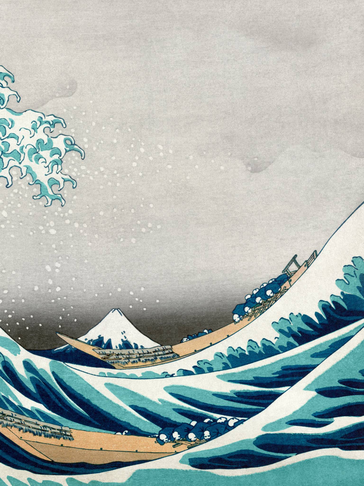 Die große Welle vor Kanagawa - Signature Collection