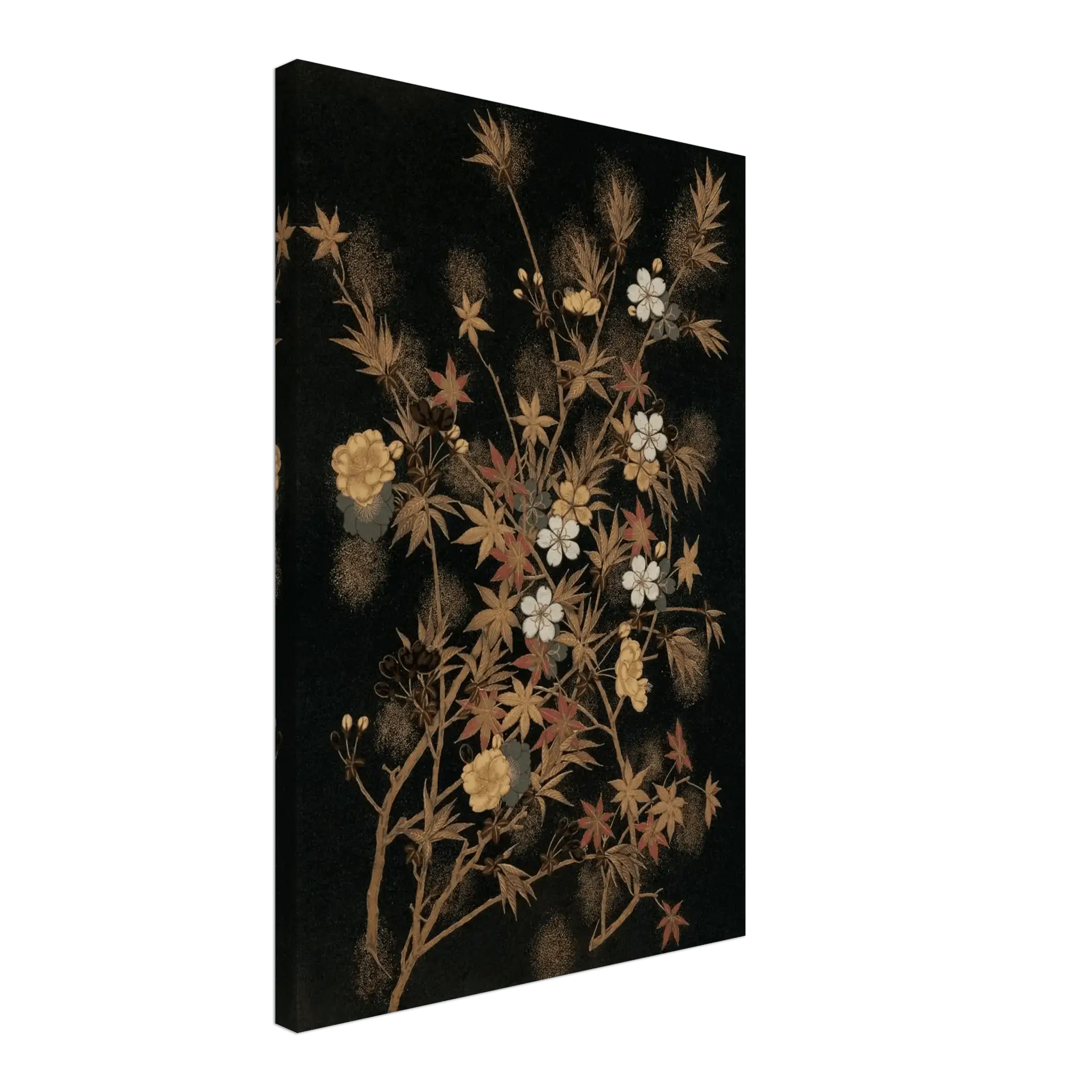 Japanische Herbstblüten - Leinwand Edition - HINORI