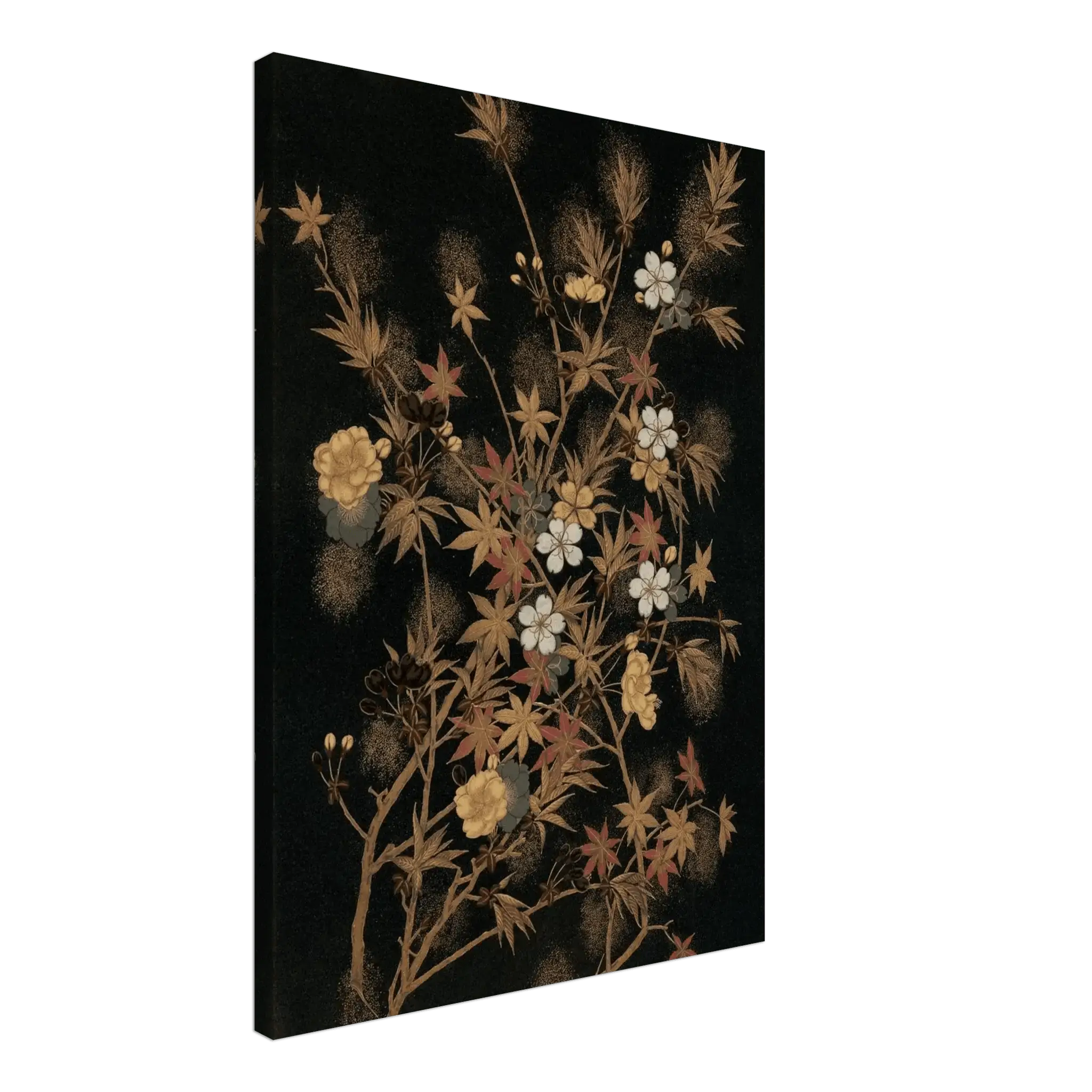 Japanische Herbstblüten - Leinwand Edition - HINORI