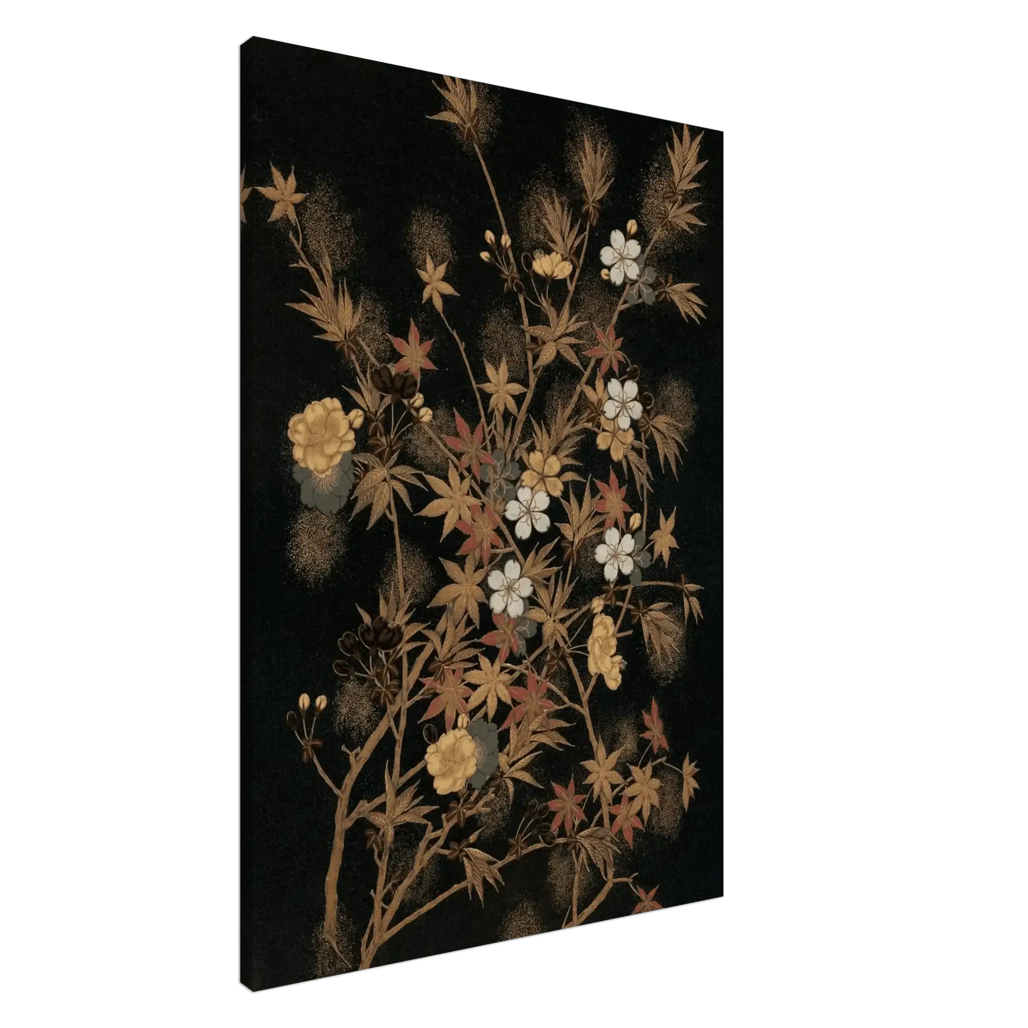 Japanische Herbstblüten - Leinwand Edition - HINORI