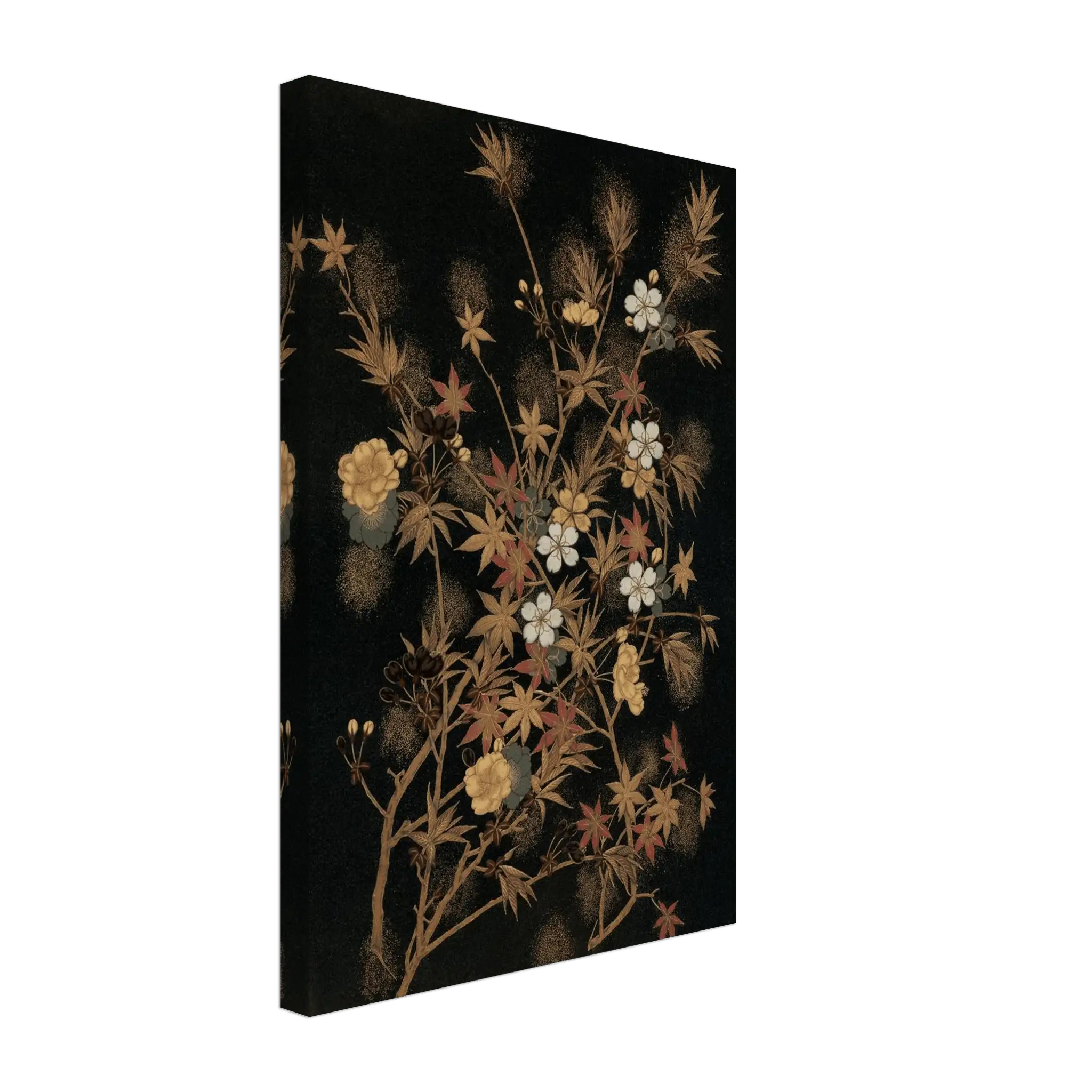 Japanische Herbstblüten - Leinwand Edition - HINORI