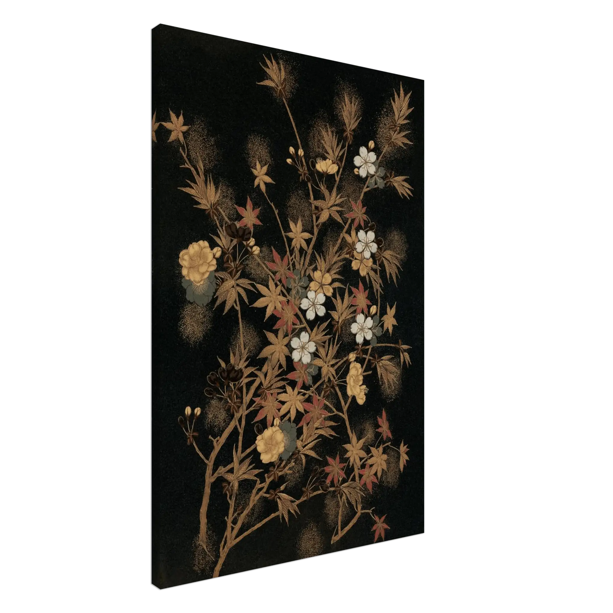 Japanische Herbstblüten - Leinwand Edition - HINORI