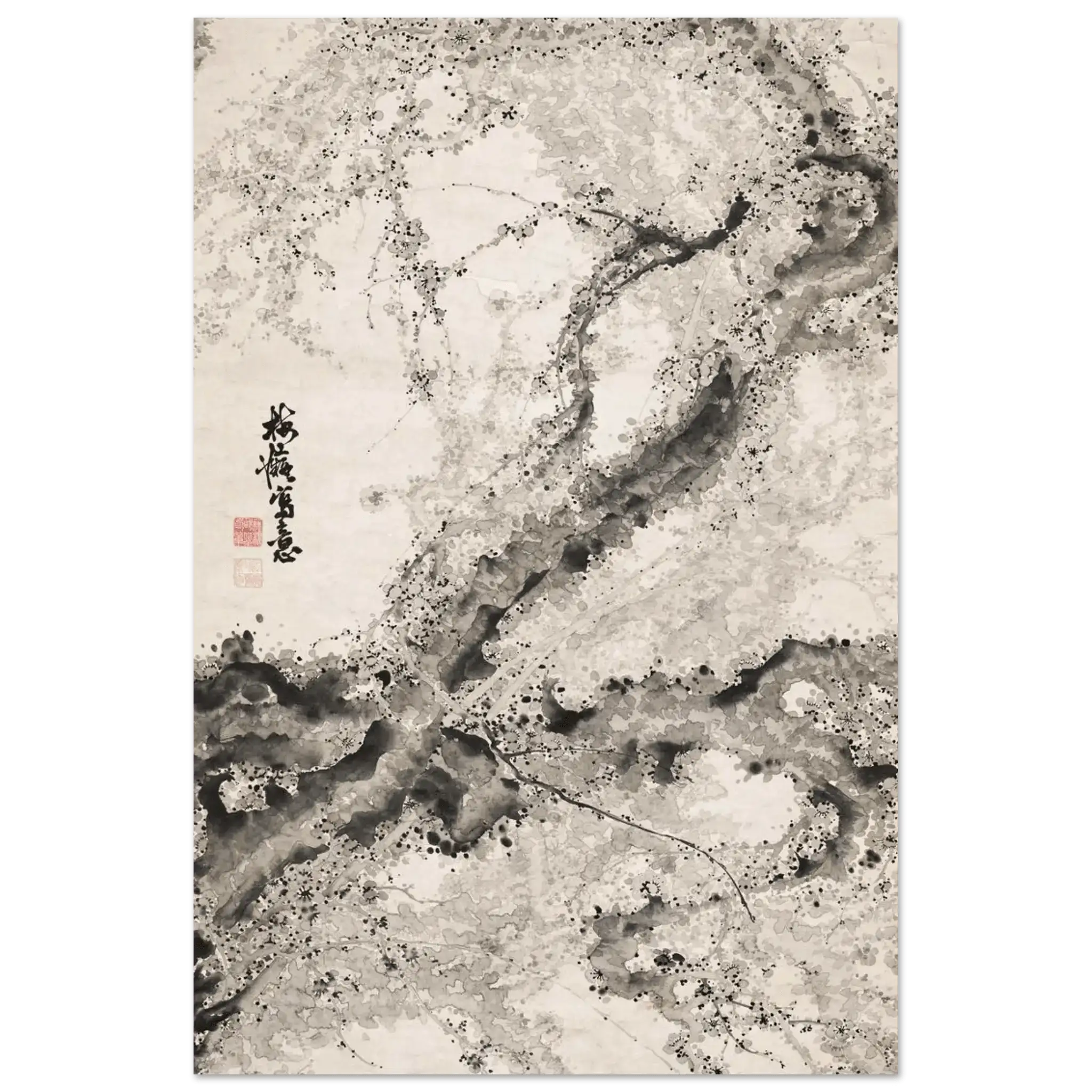 Japanischer Pflaumenbaum - Fine Art Prints - HINORI