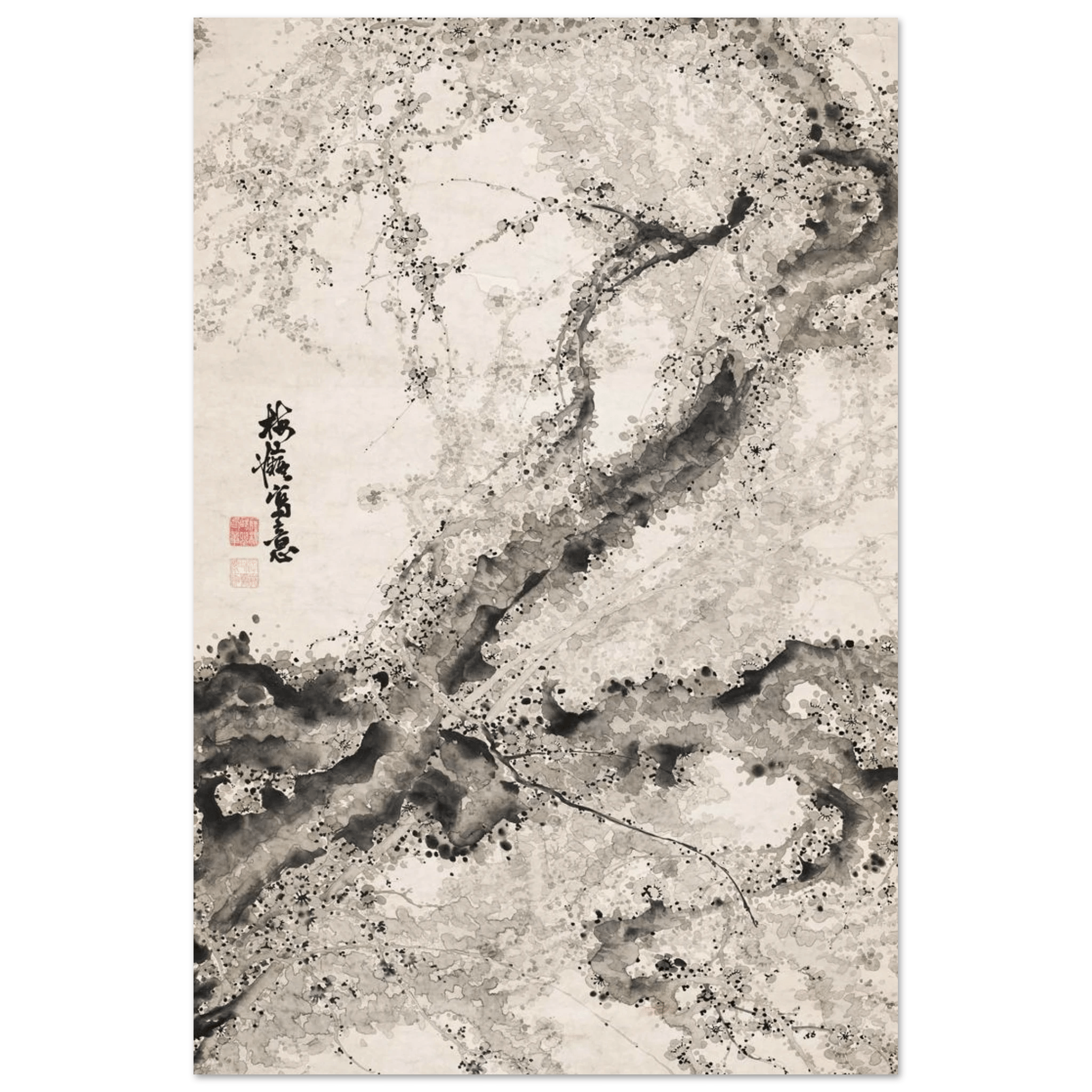 Japanischer Pflaumenbaum - Fine Art Prints - HINORI