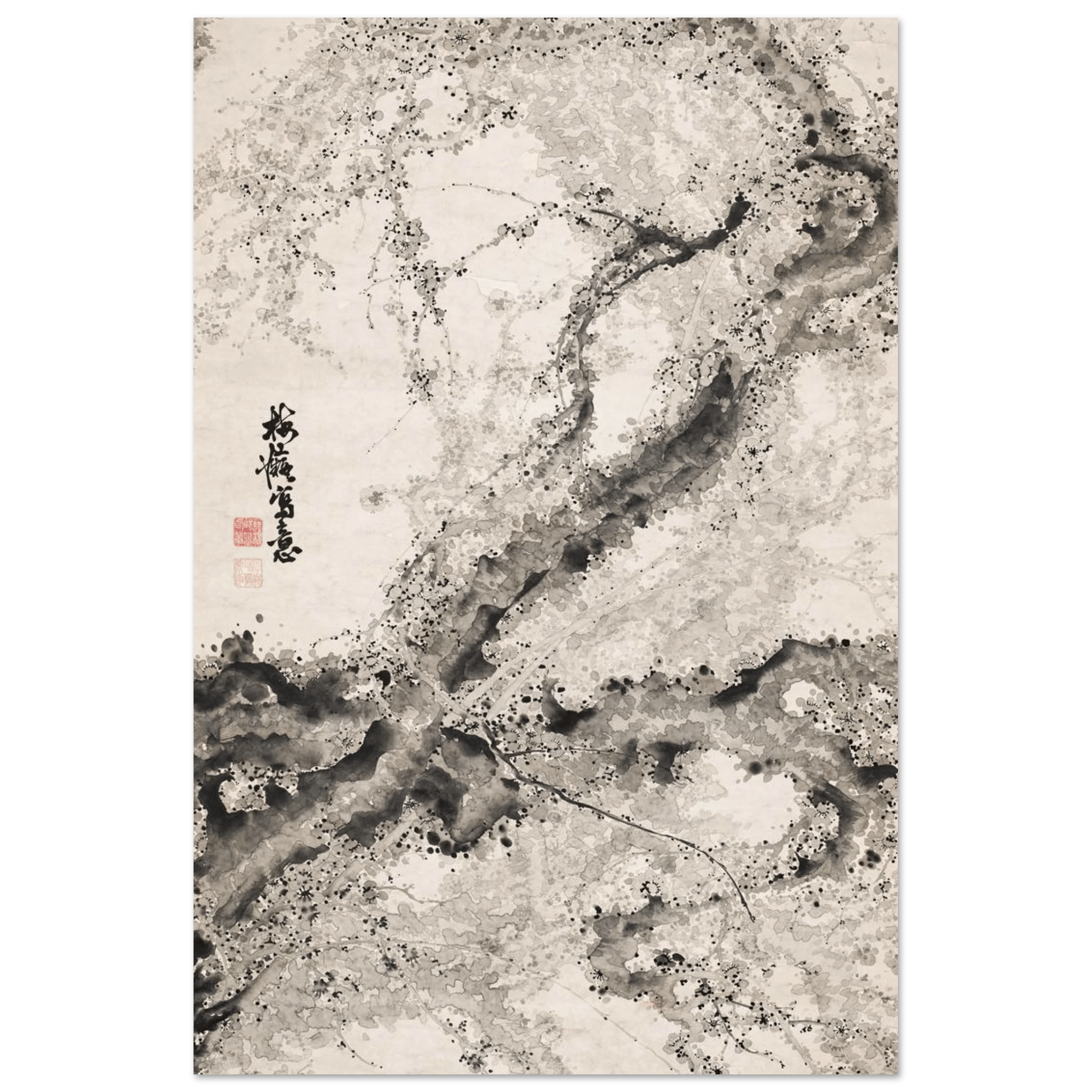 Japanischer Pflaumenbaum - Fine Art Prints - HINORI