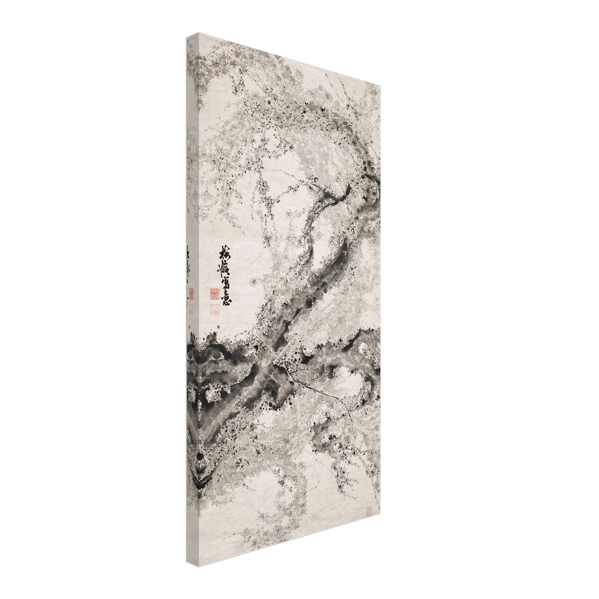 Japanischer Pflaumenbaum - Leinwand Edition - HINORI