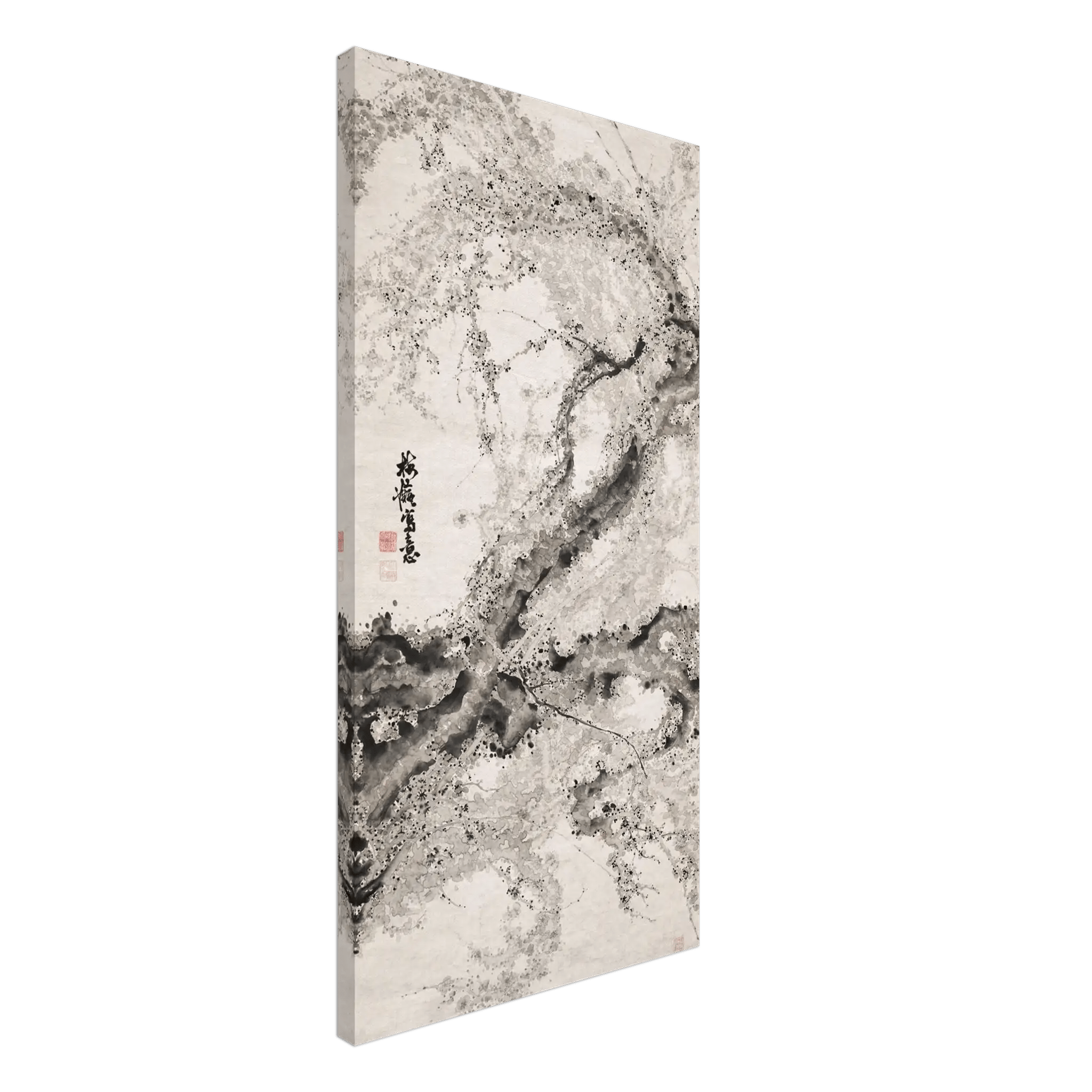 Japanischer Pflaumenbaum - Leinwand Edition - HINORI