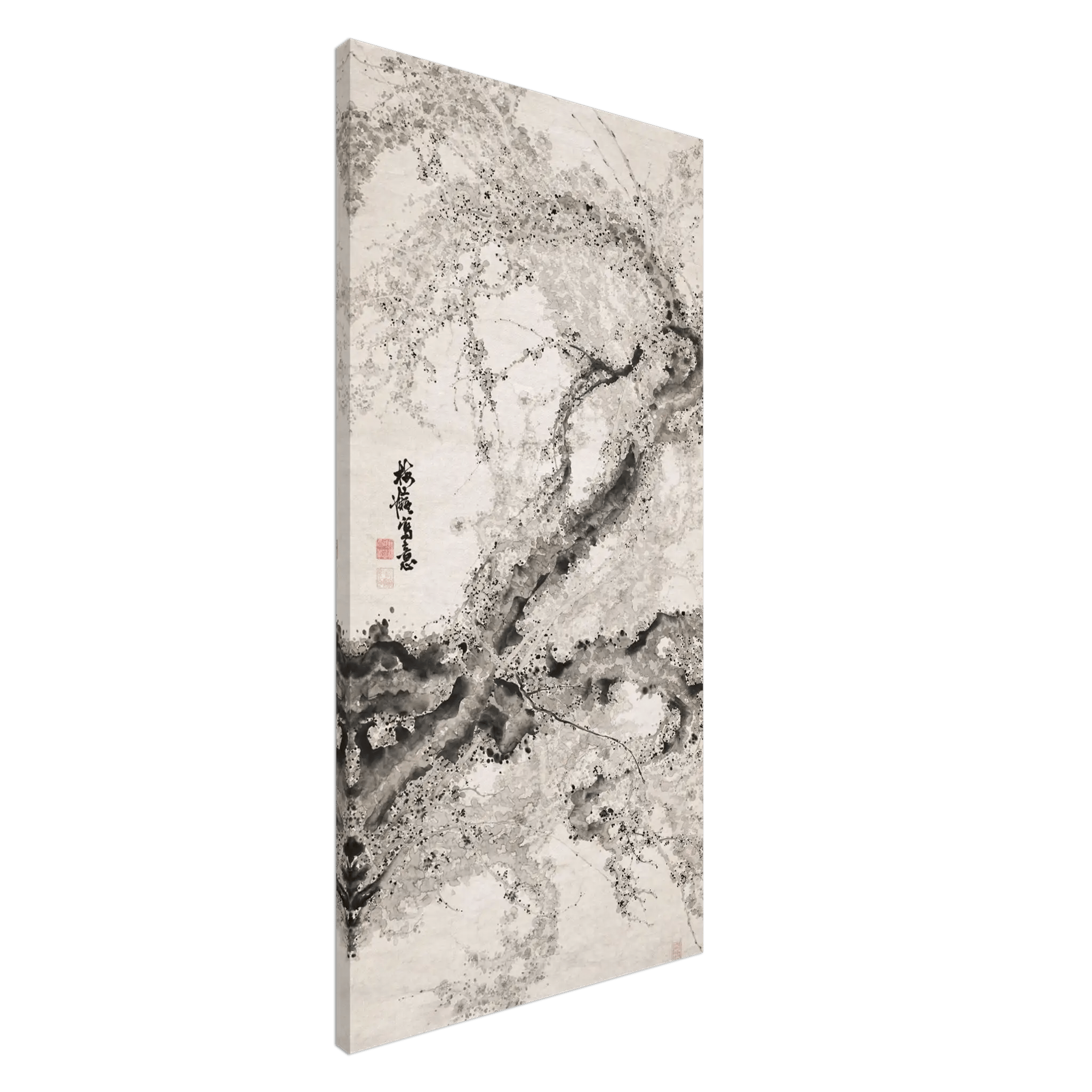 Japanischer Pflaumenbaum - Leinwand Edition - HINORI