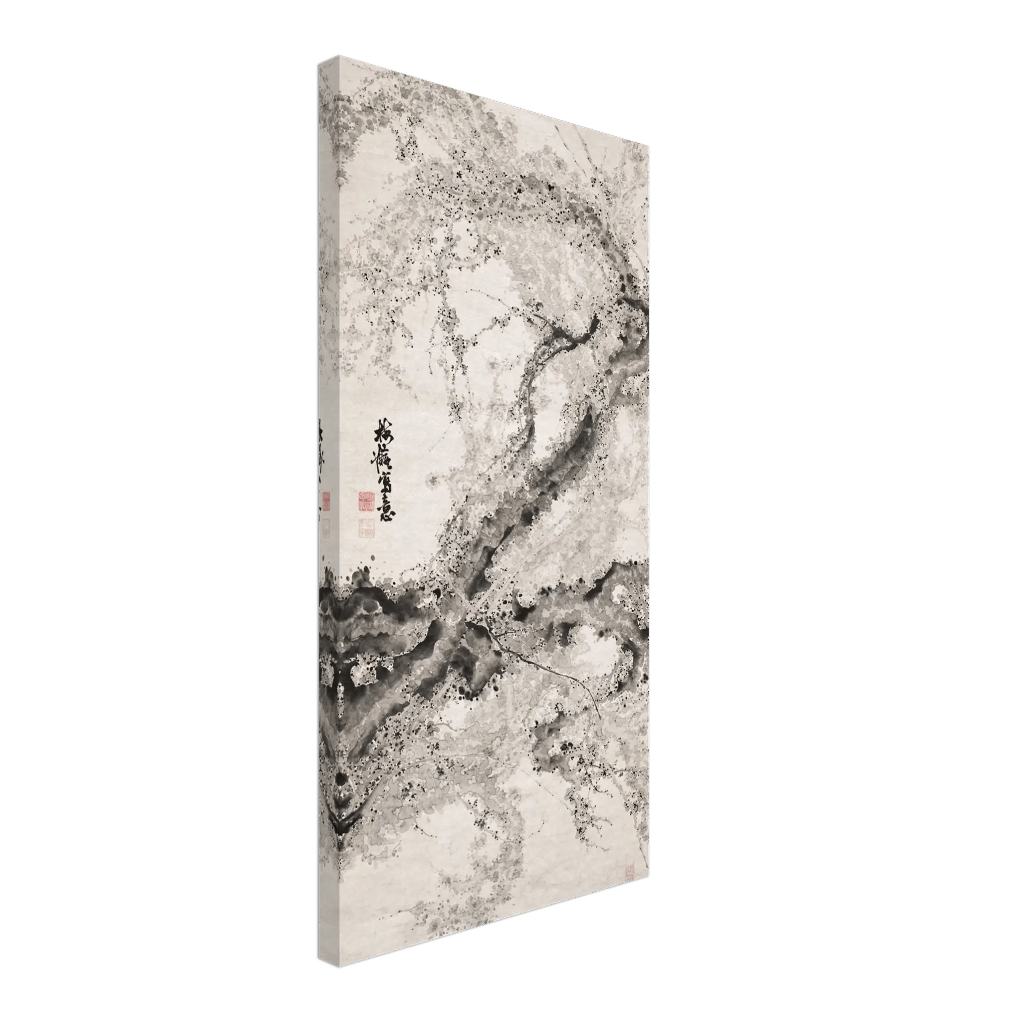 Japanischer Pflaumenbaum - Leinwand Edition - HINORI