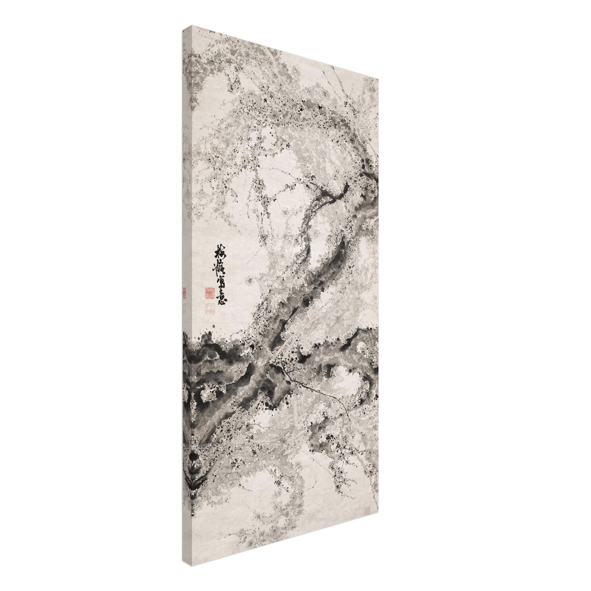 Japanischer Pflaumenbaum - Leinwand Edition - HINORI