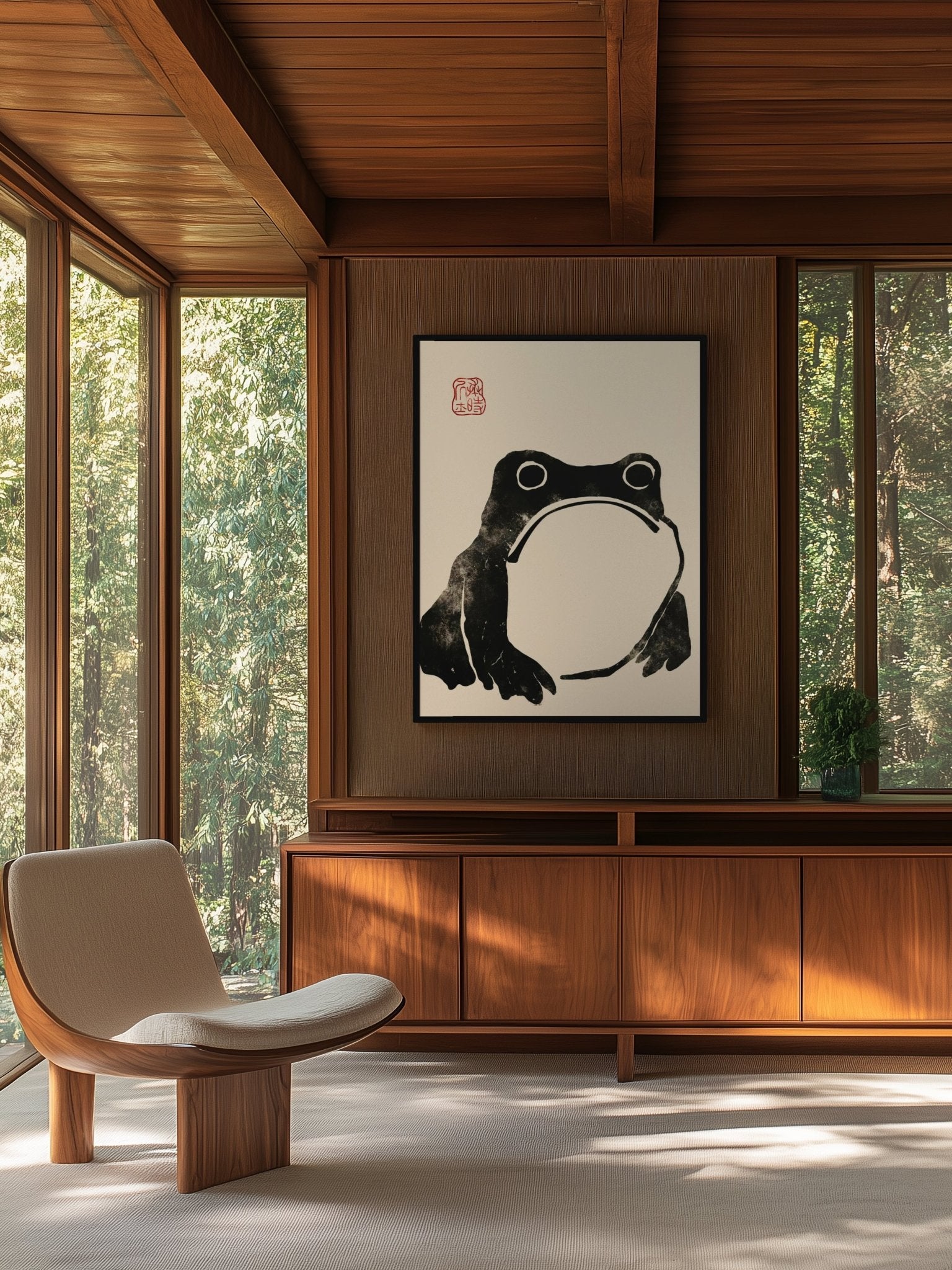 Kaeru - Gerahmte Eleganz - HINORI