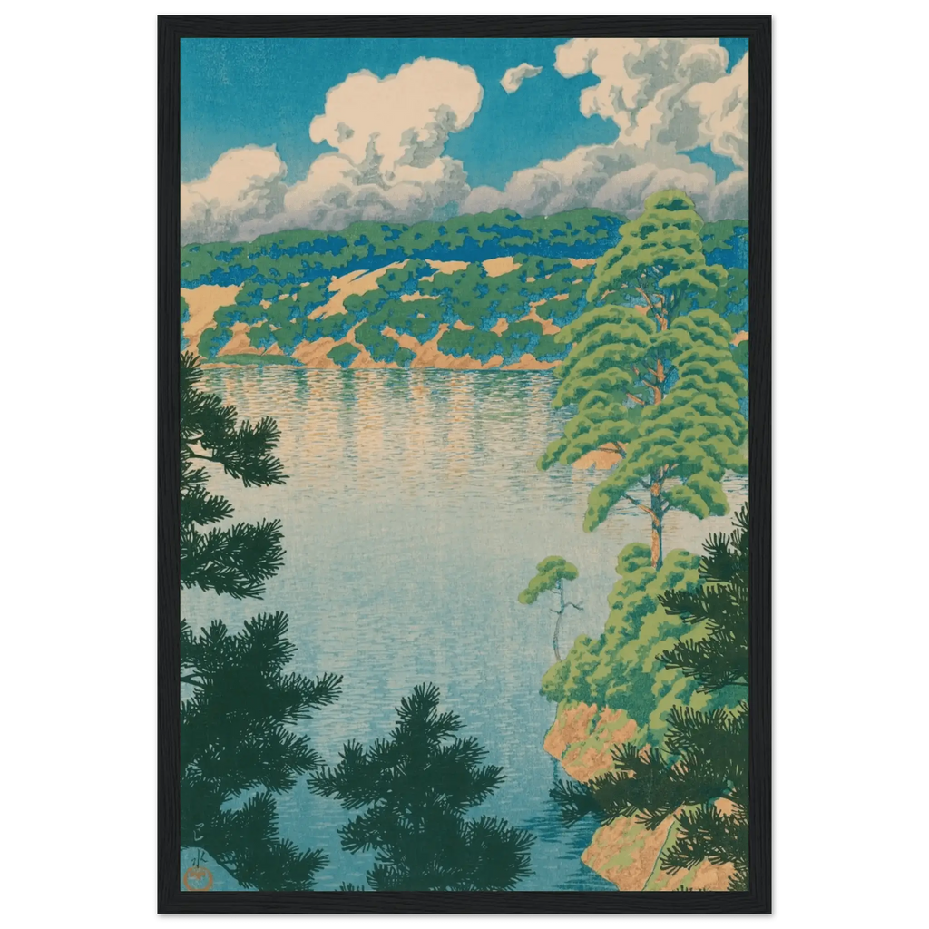 Karasu - Sumpf in Akita - Gerahmte Eleganz - HINORI