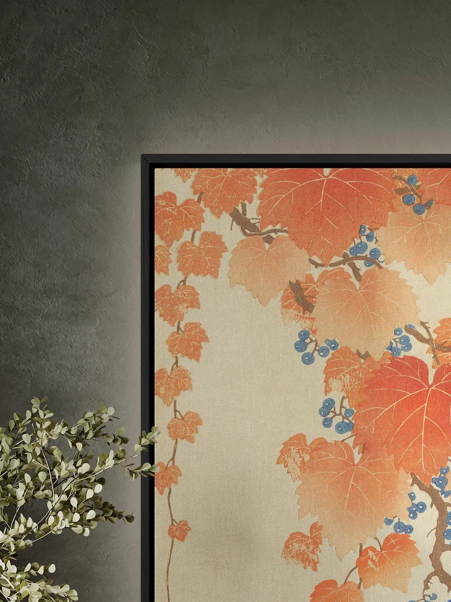 Kohlmeise im Herbstlaub - Signature Collection - HINORI