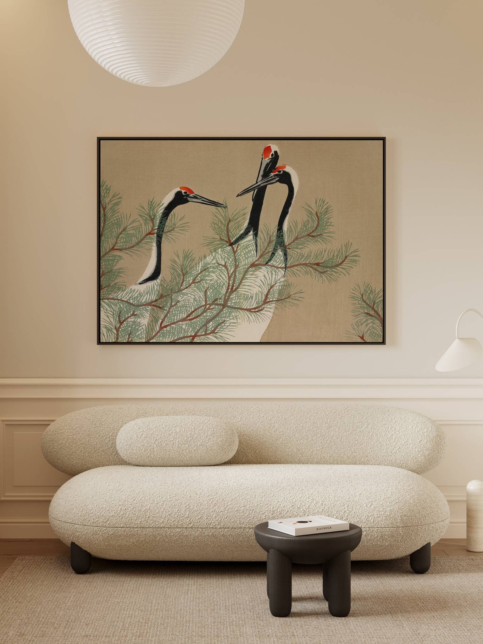 Kraniche im Kiefernwald - Signature Collection