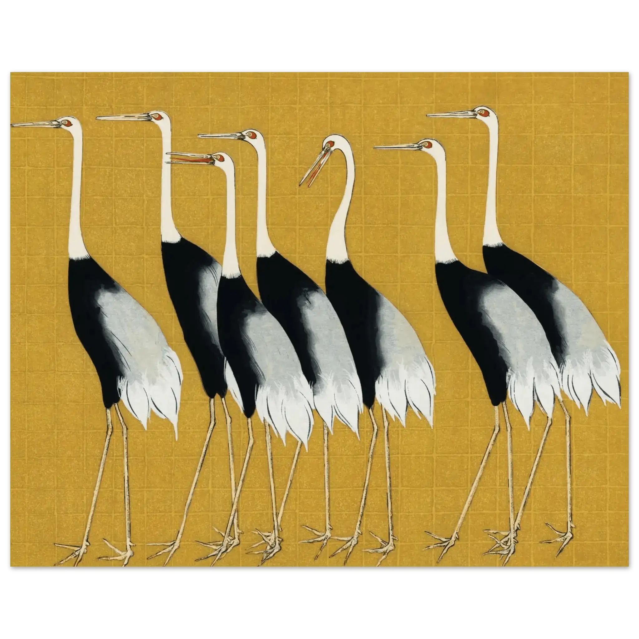 Kraniche der Harmonie - Fine Art Prints - HINORI