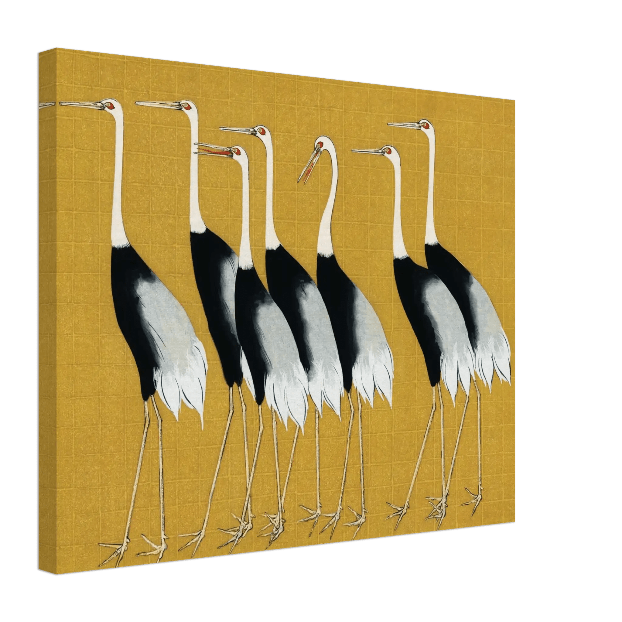 Kraniche der Harmonie - Leinwand Edition - HINORI