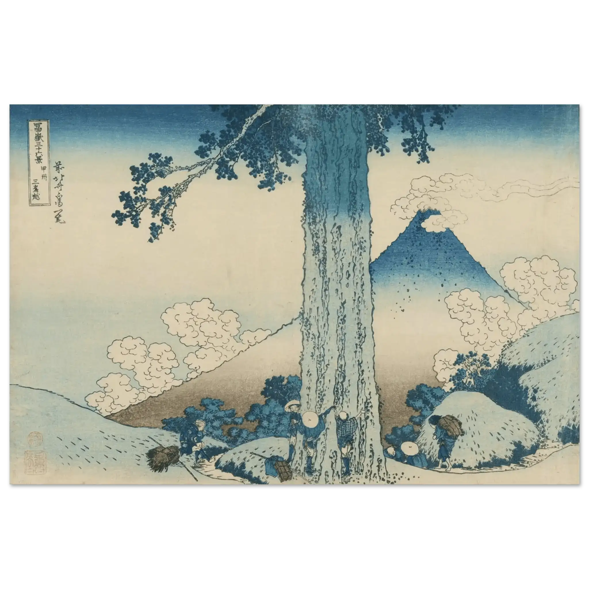 Mishima - Pass in der Provinz Kai - Fine Art Prints - HINORI