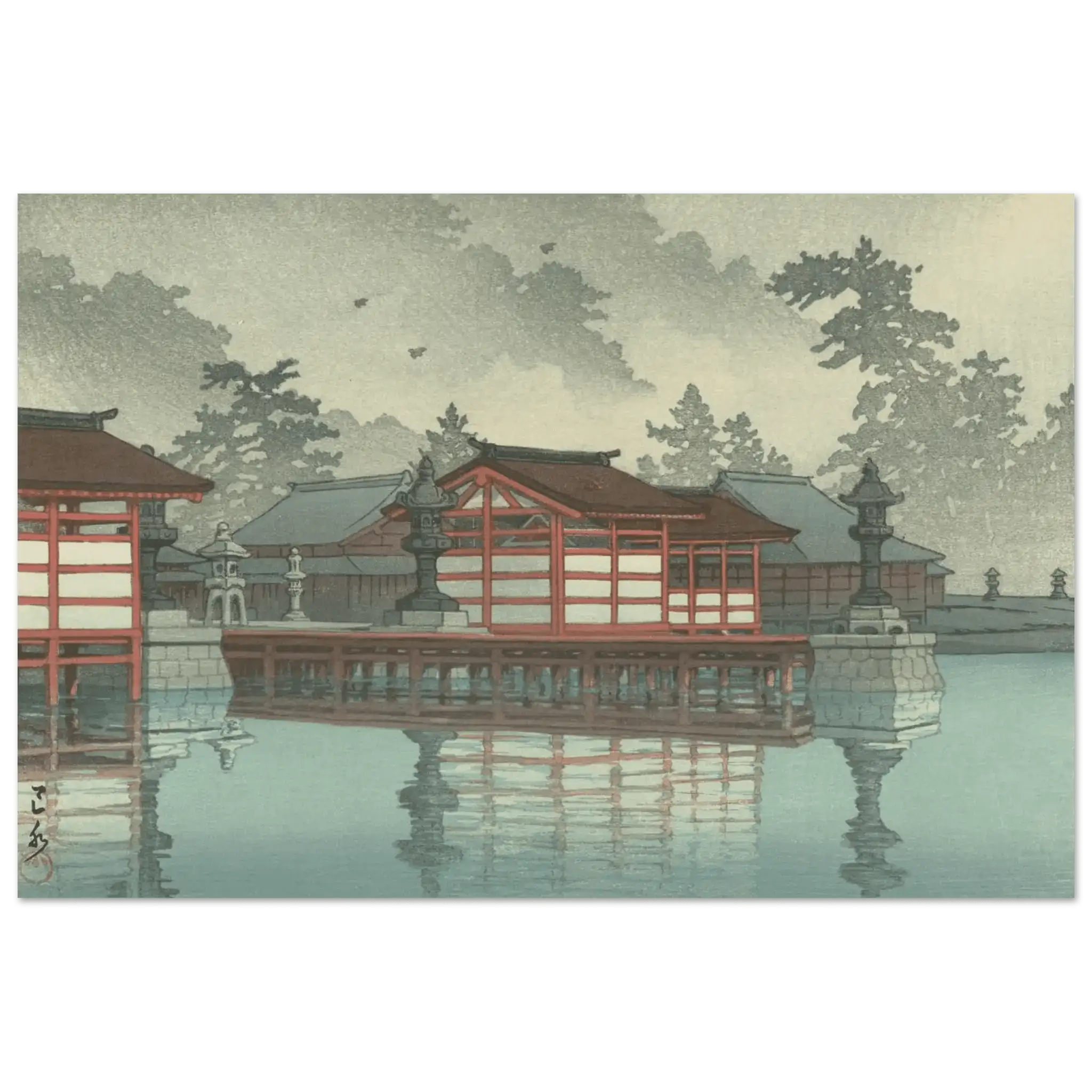 Miyajima im Nebel - Fine Art Prints - HINORI