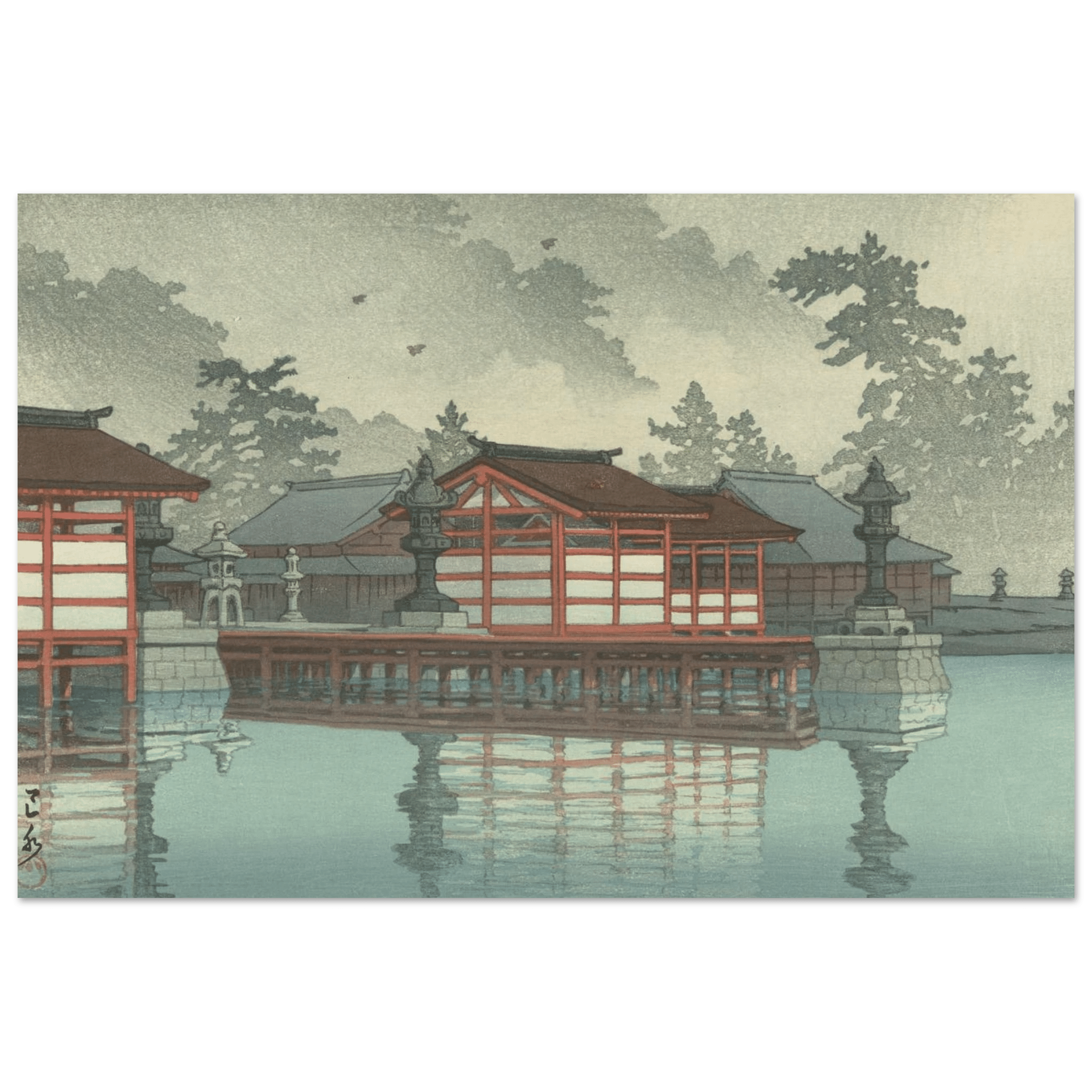 Miyajima im Nebel - Fine Art Prints - HINORI