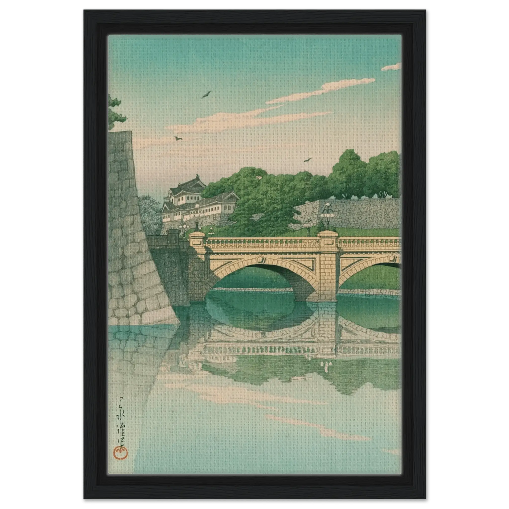 Morgen an der Nijūbashi - Brücke - Signature Collection - HINORI
